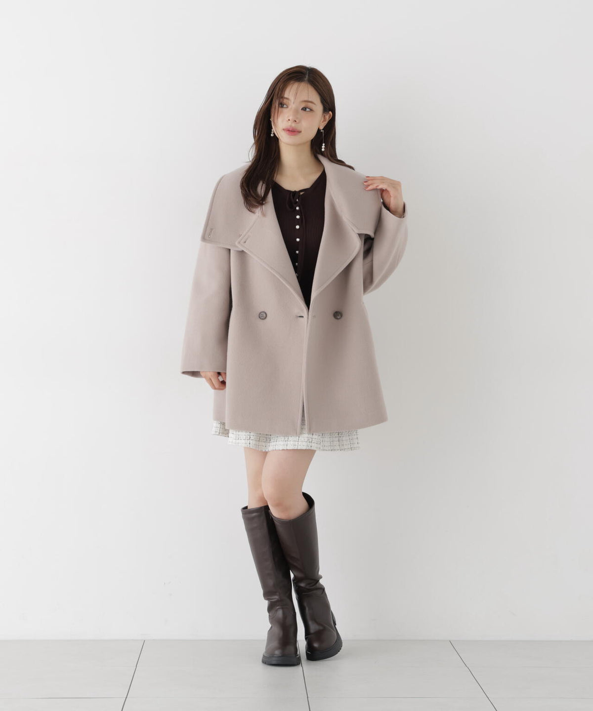 165cm 着用サイズ：M