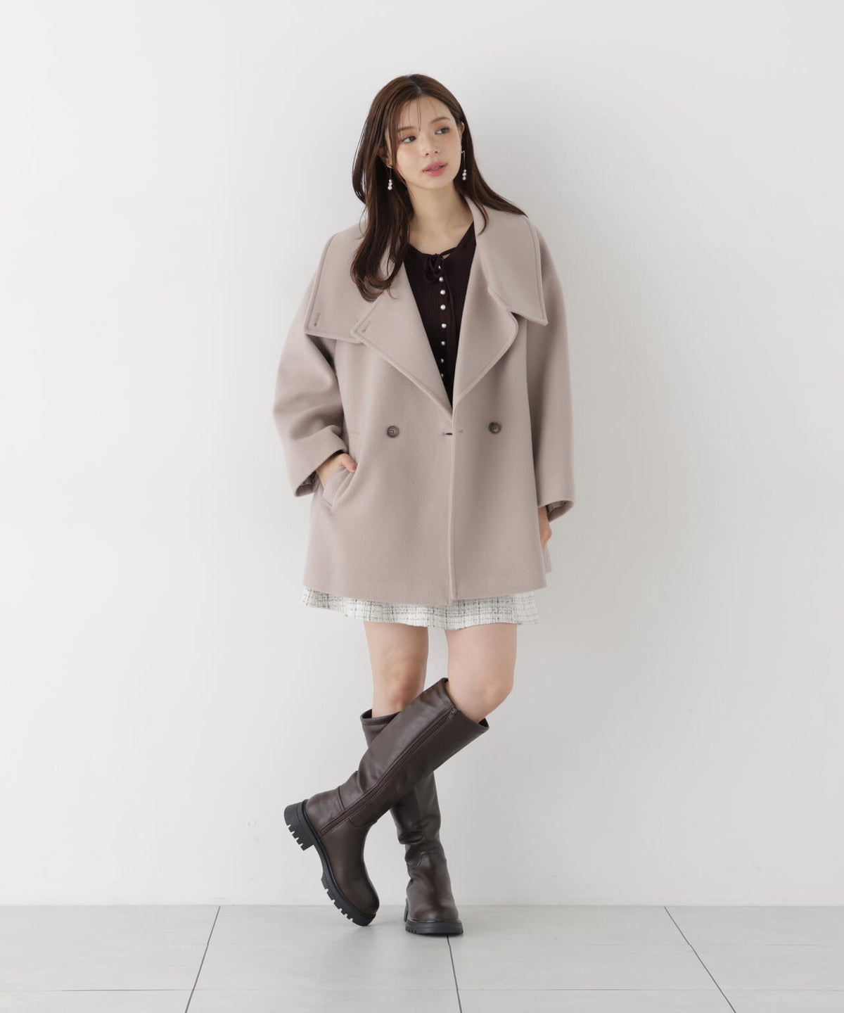 165cm 着用サイズ：M
