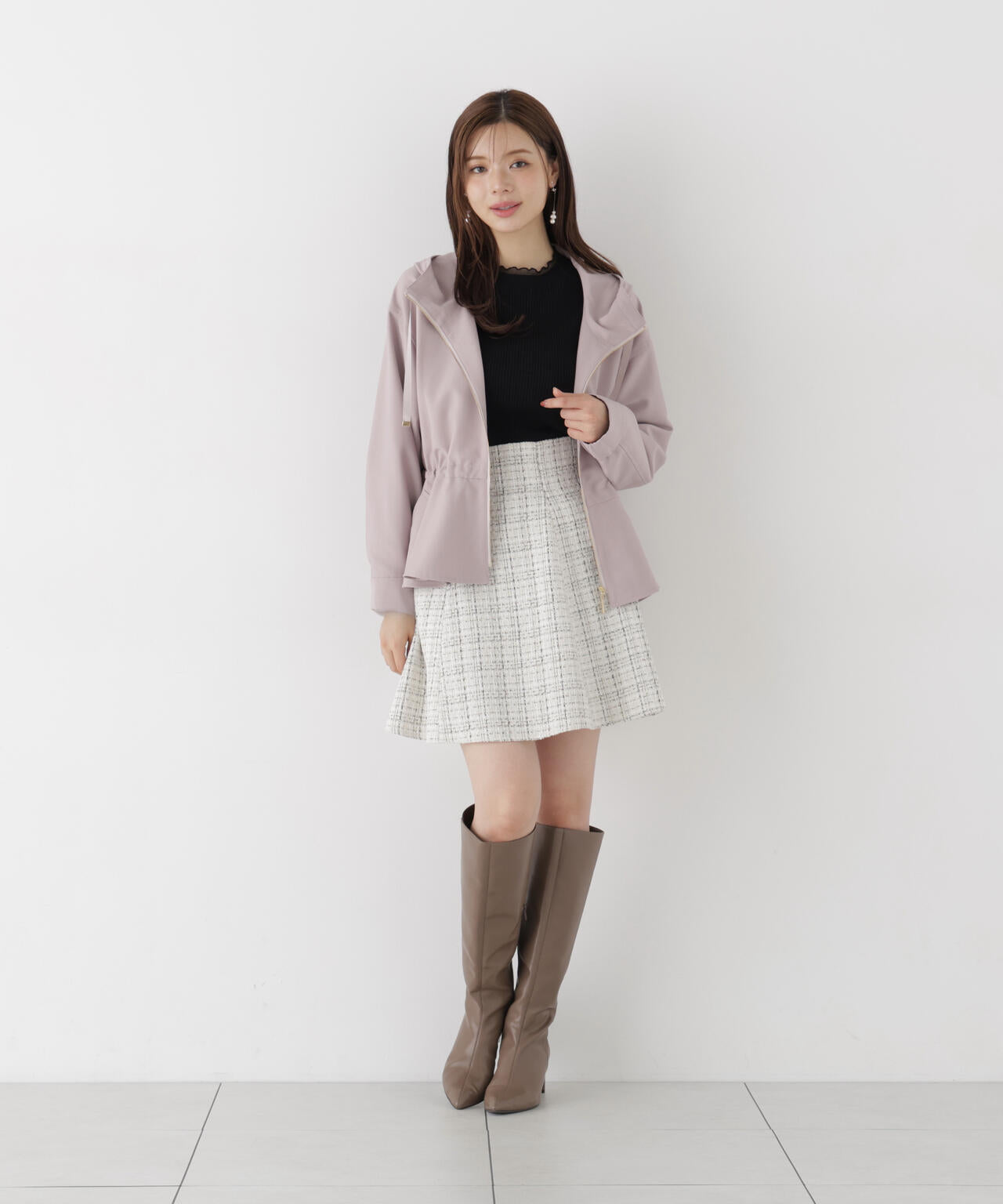165cm 着用サイズ：M