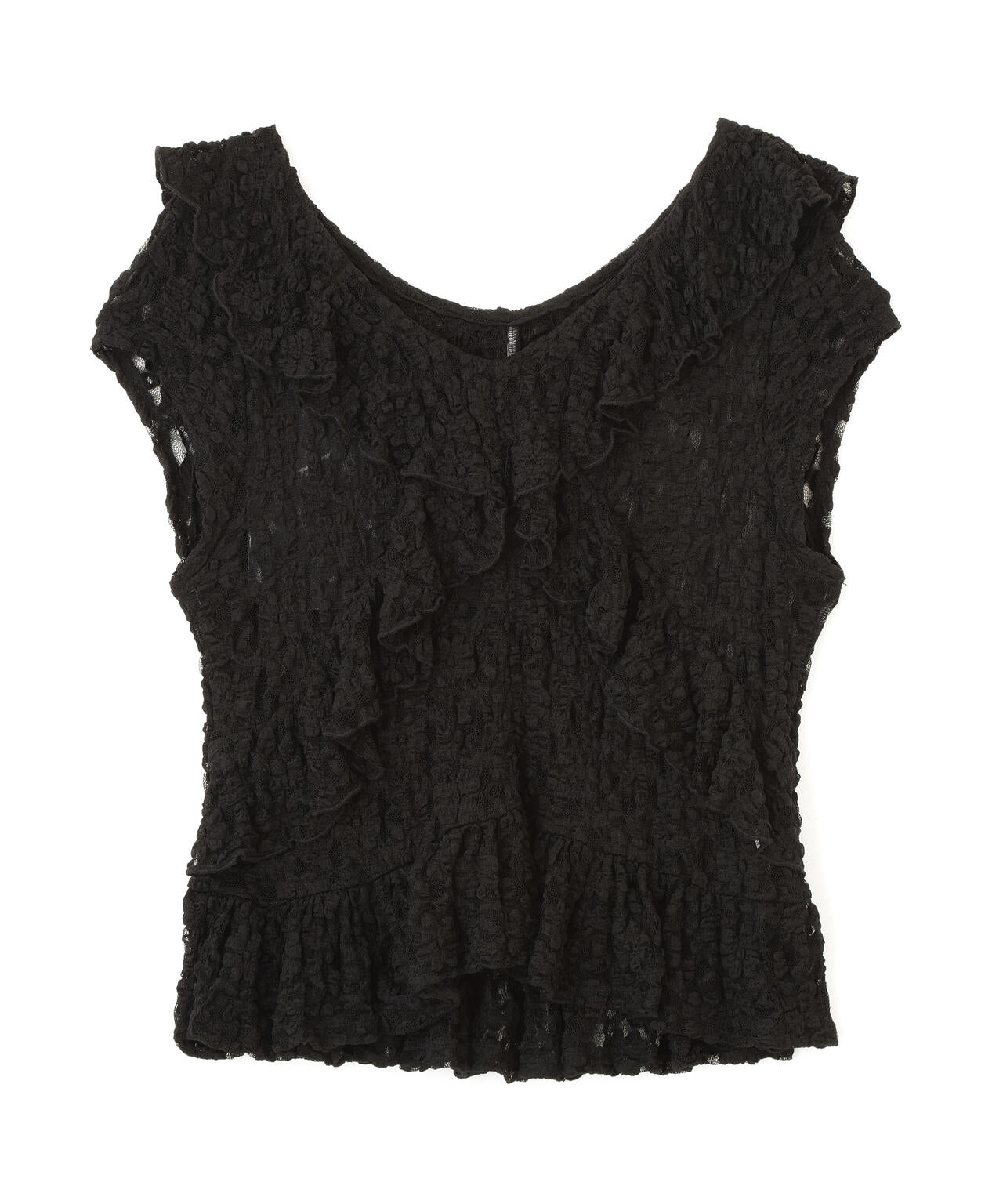 ラッフルカットレーストップス | PROPORTION BODY DRESSING