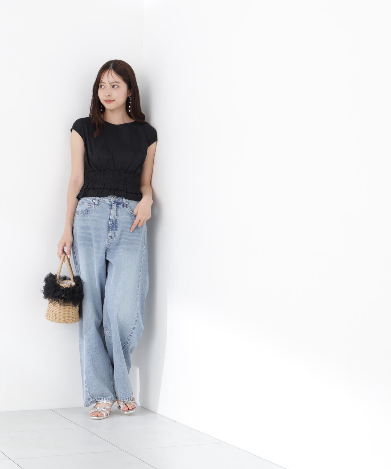 ウエストギャザーカットトップス | PROPORTION BODY DRESSING