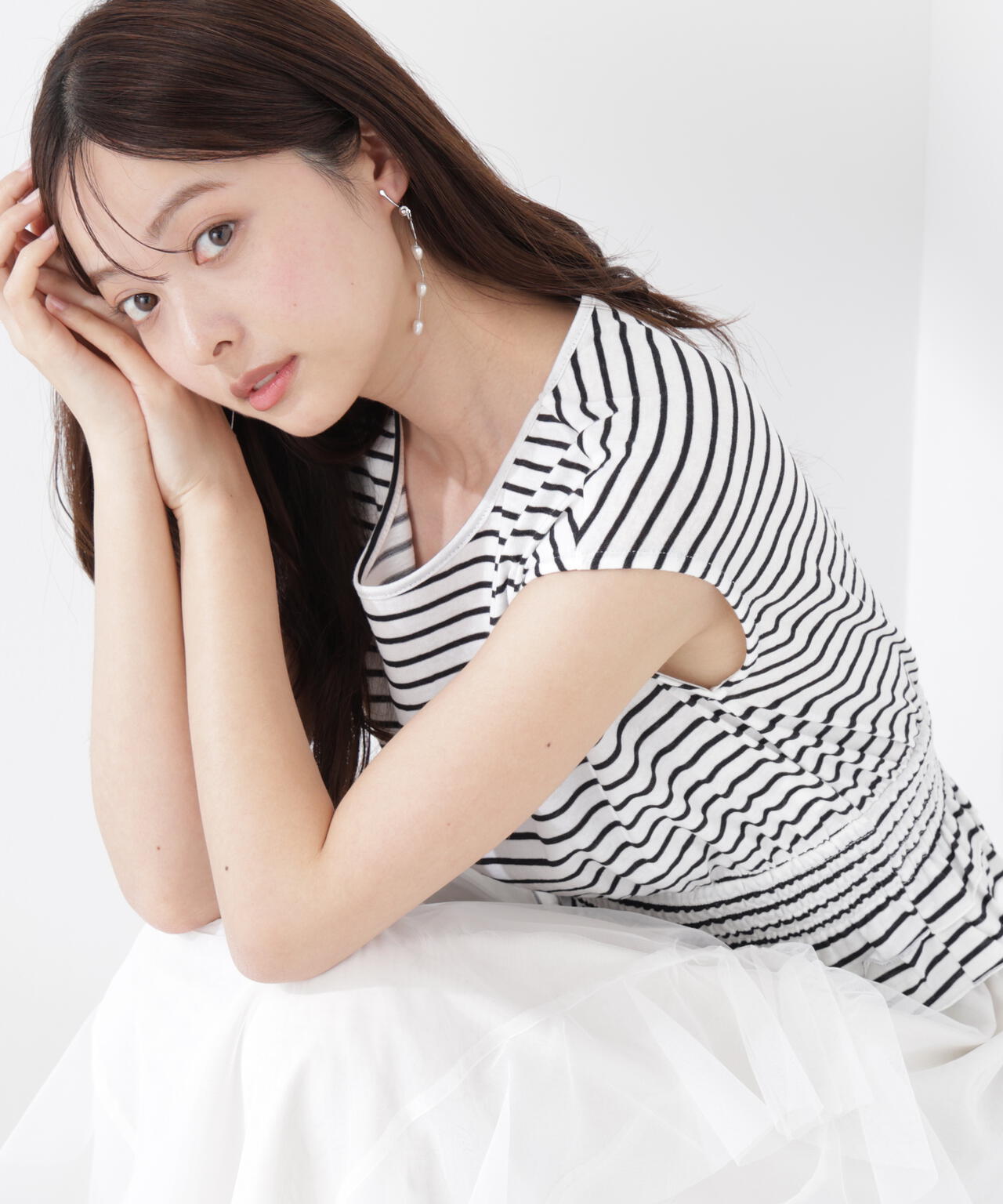 ウエストギャザーカットトップス | PROPORTION BODY DRESSING