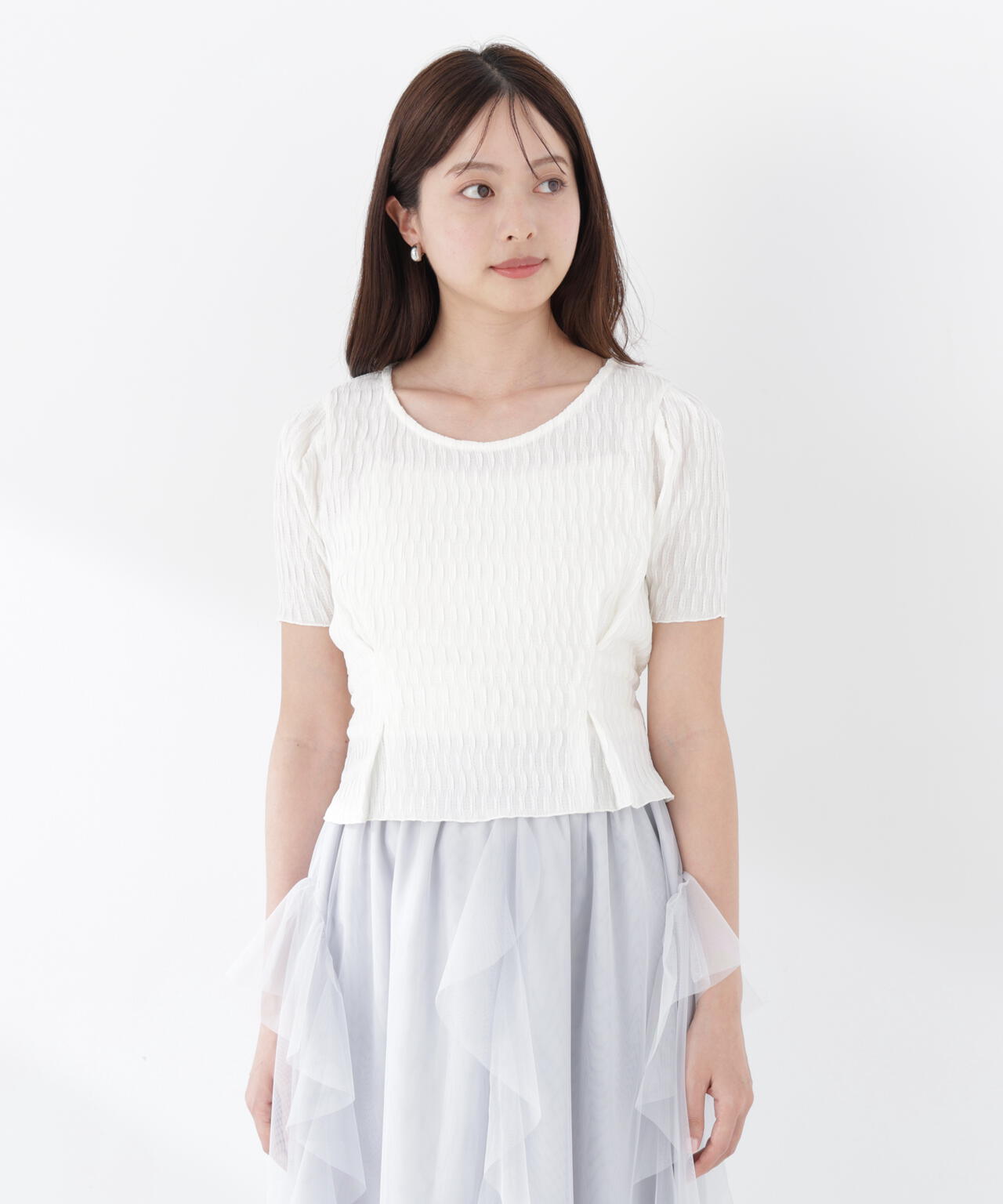 165cm B:82 W:59 H:86 S:25cm 着用サイズ：FR