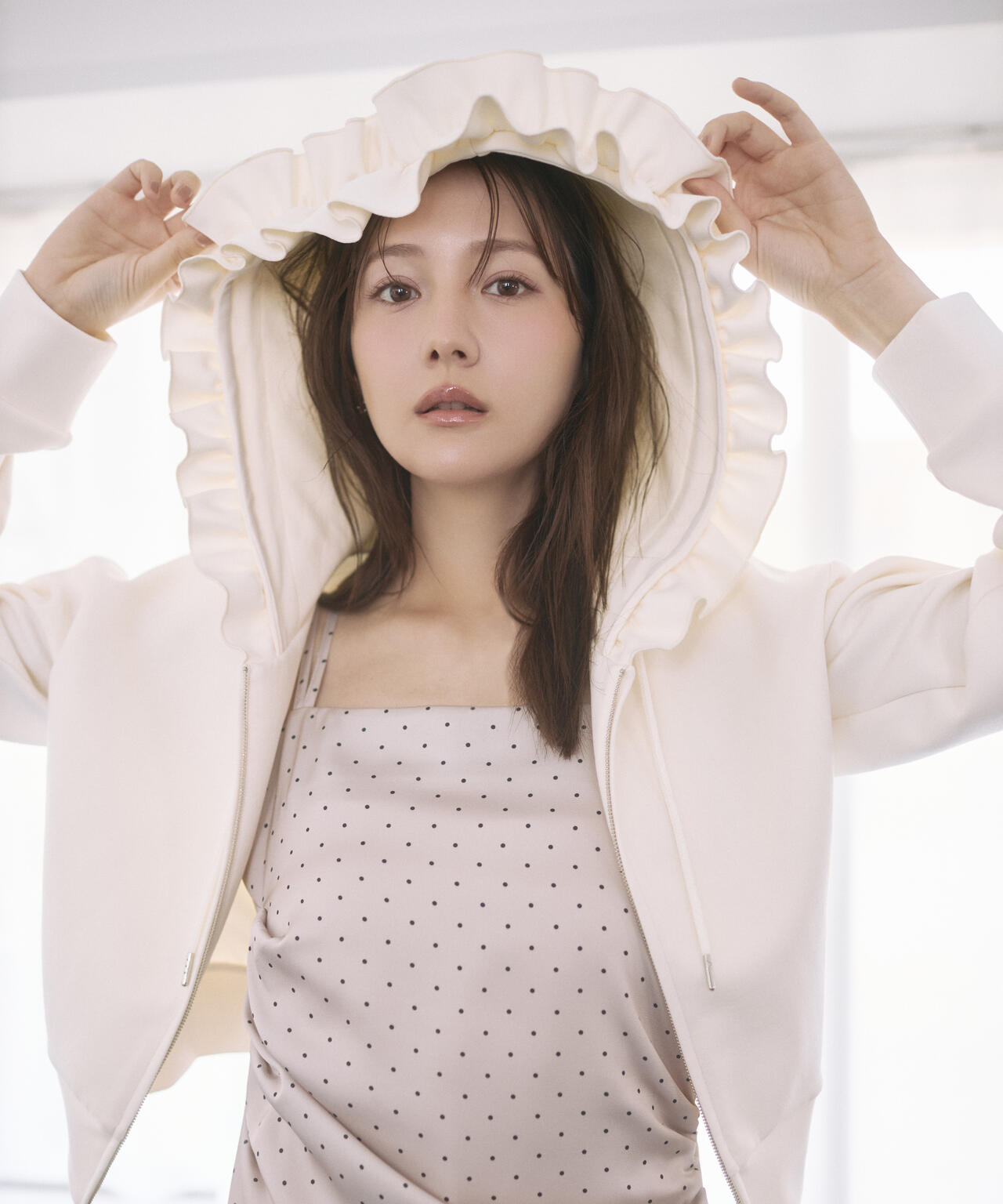 a/mie＞フリルパーカー | PROPORTION BODY DRESSING（プロポーション