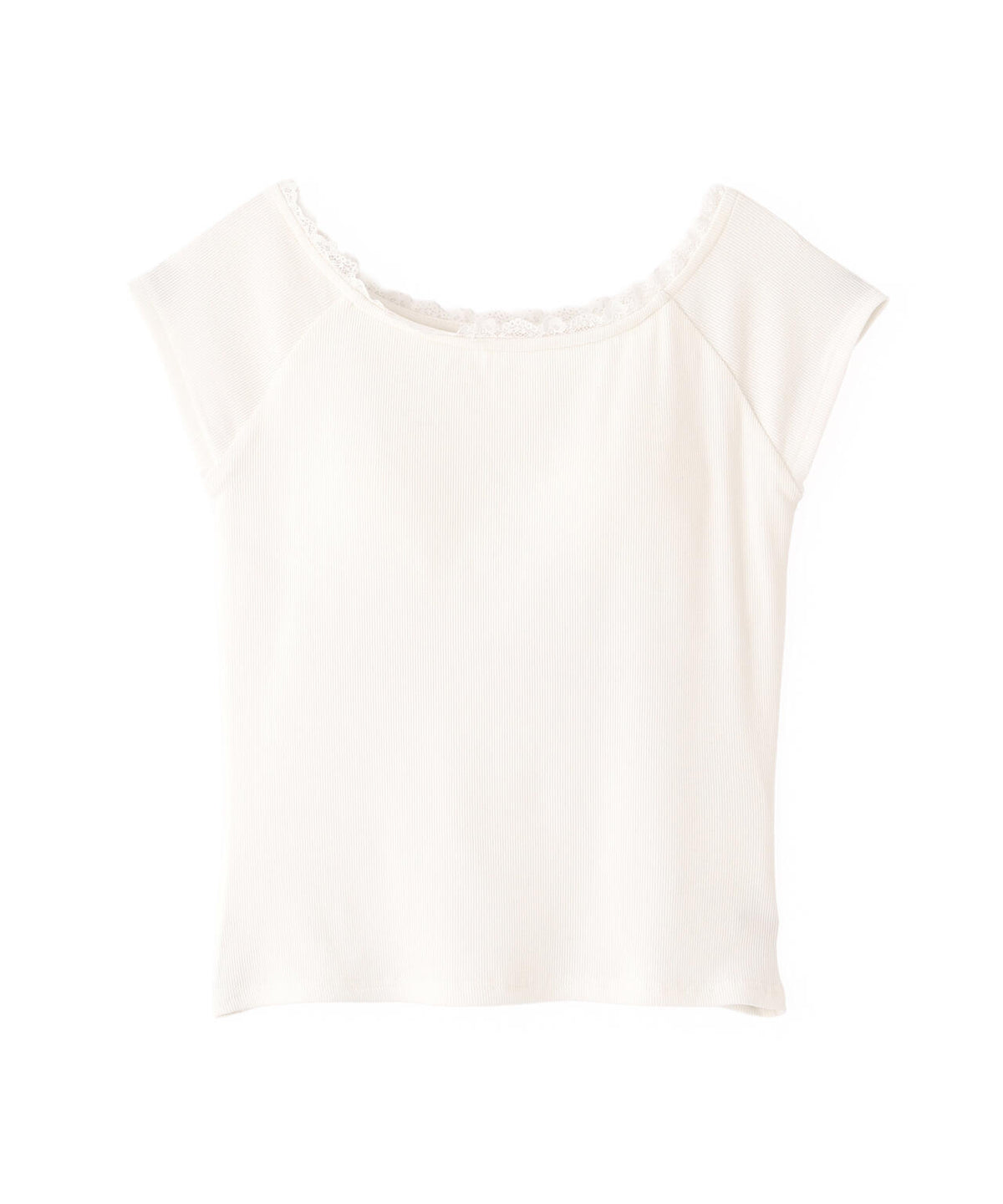 ＜a/mie＞カップ付きフレンチスリーブTシャツ