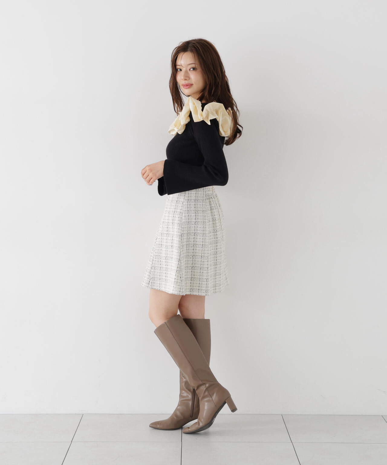 165cm 着用サイズ：FR