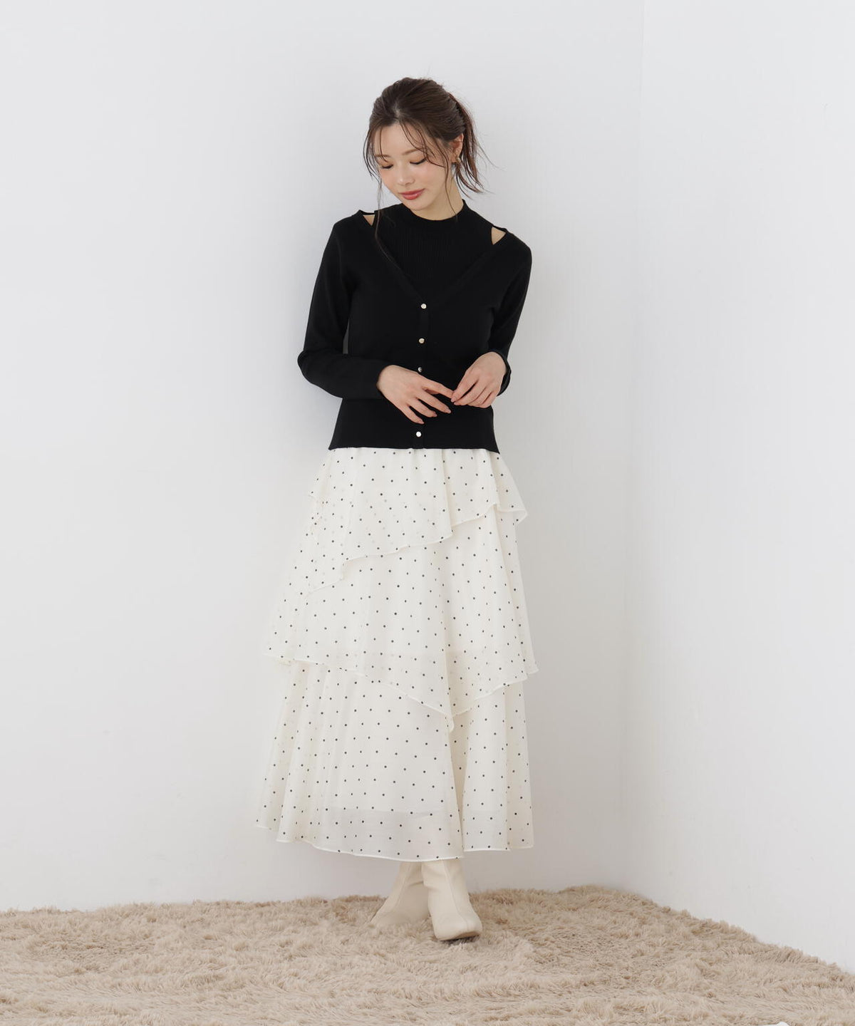 165cm 着用サイズ：FR