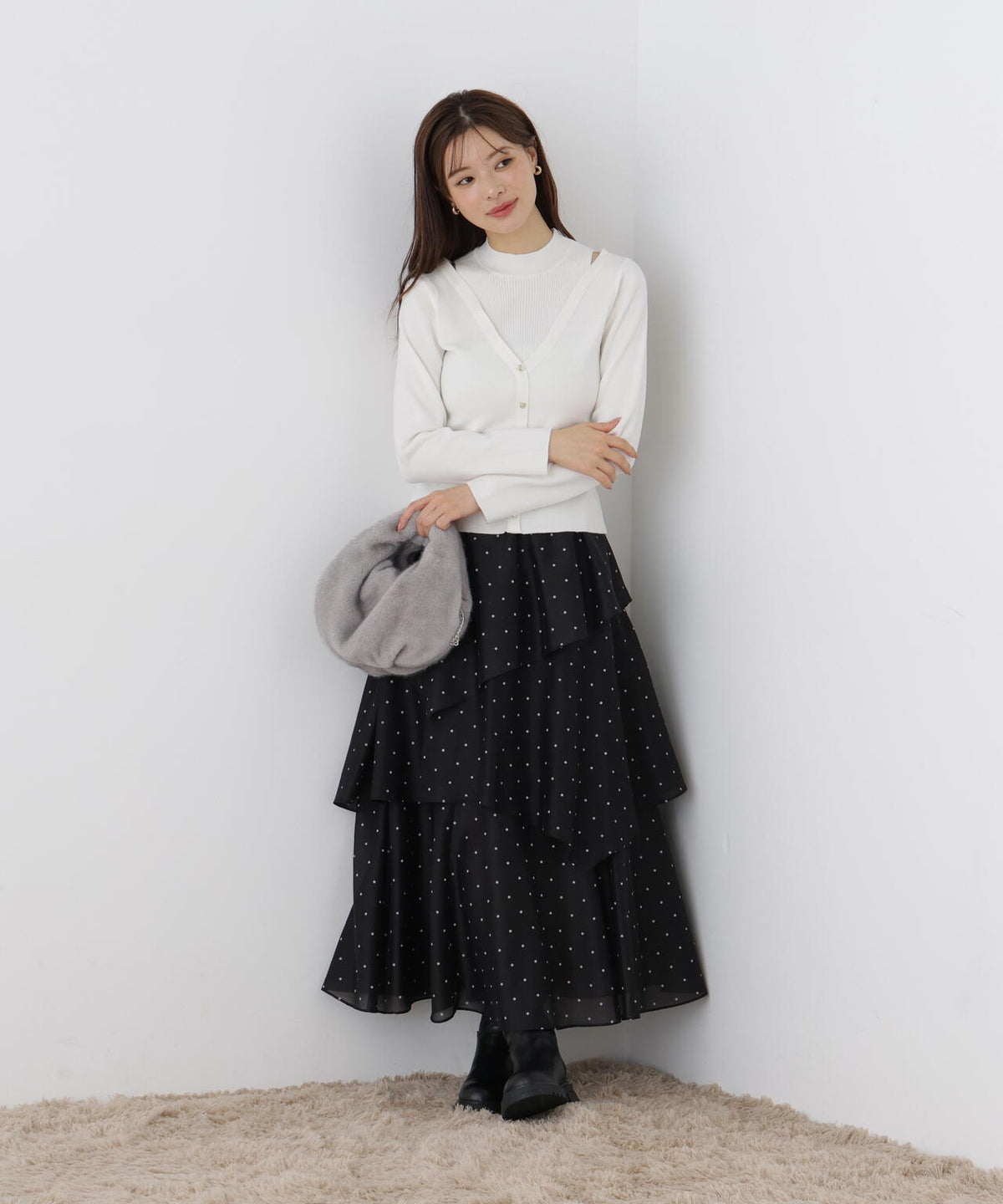 165cm 着用サイズ：FR