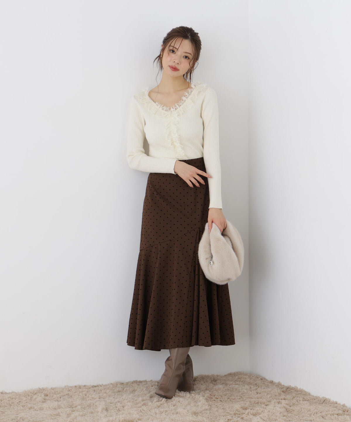 165cm 着用サイズ：FR
