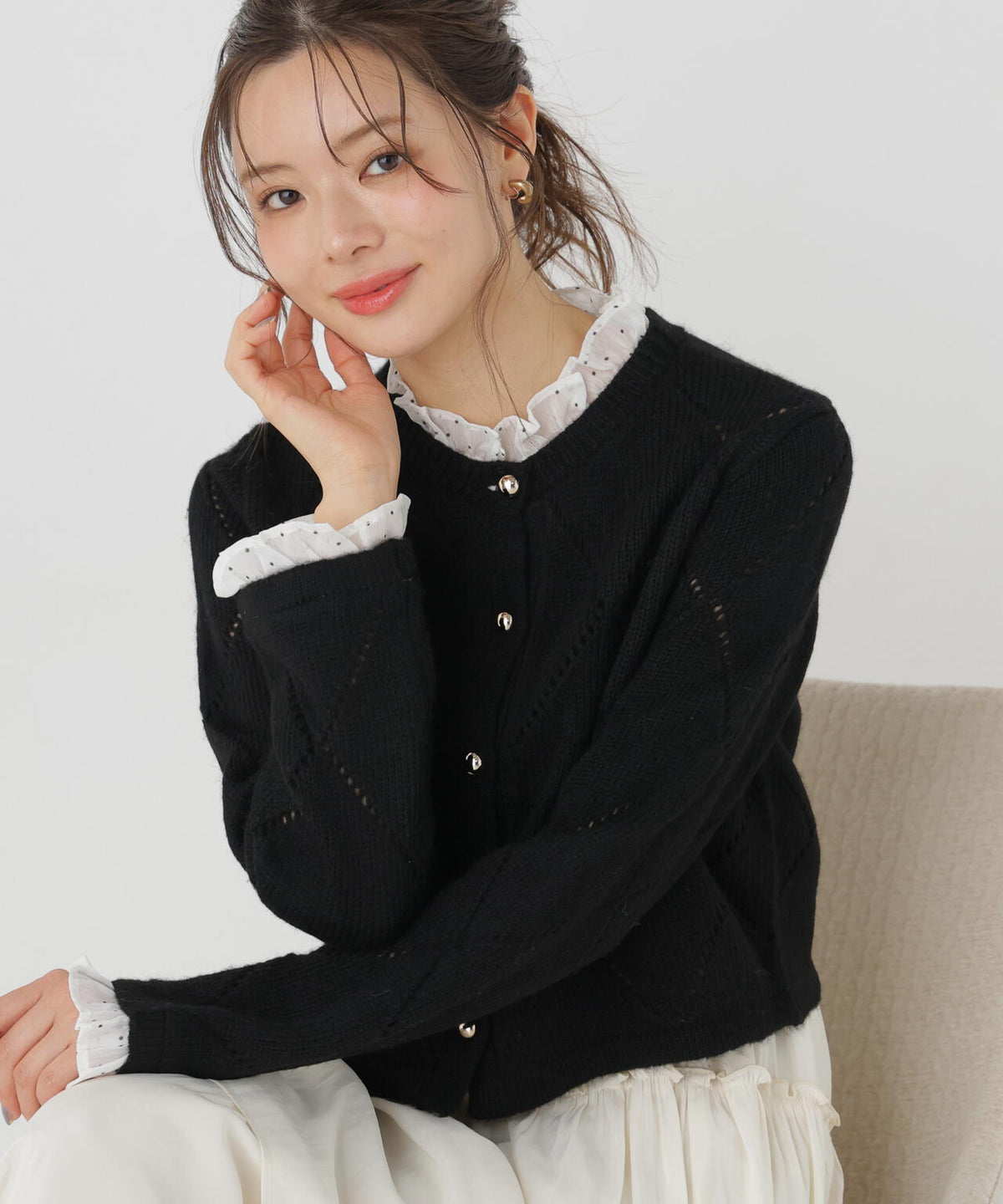 165cm 着用サイズ：FR