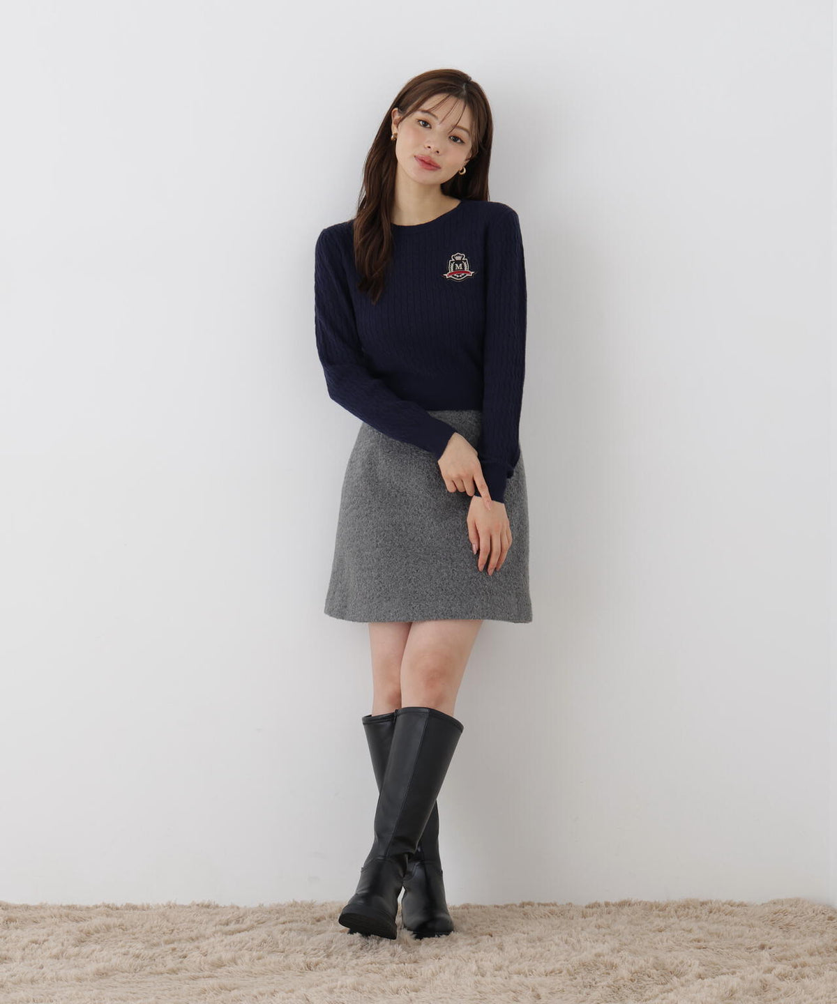 165cm 着用サイズ：FR