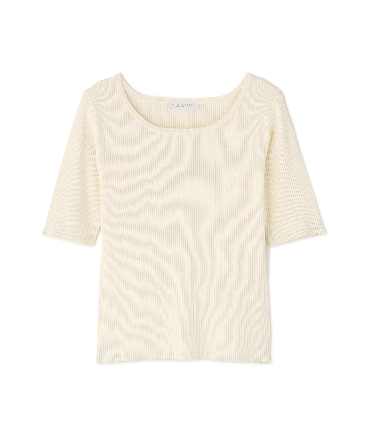 バイカラーアンサンブルニット | PROPORTION BODY DRESSING
