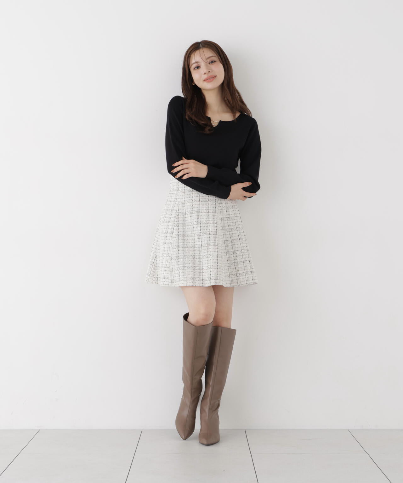 165cm 着用サイズ：FR