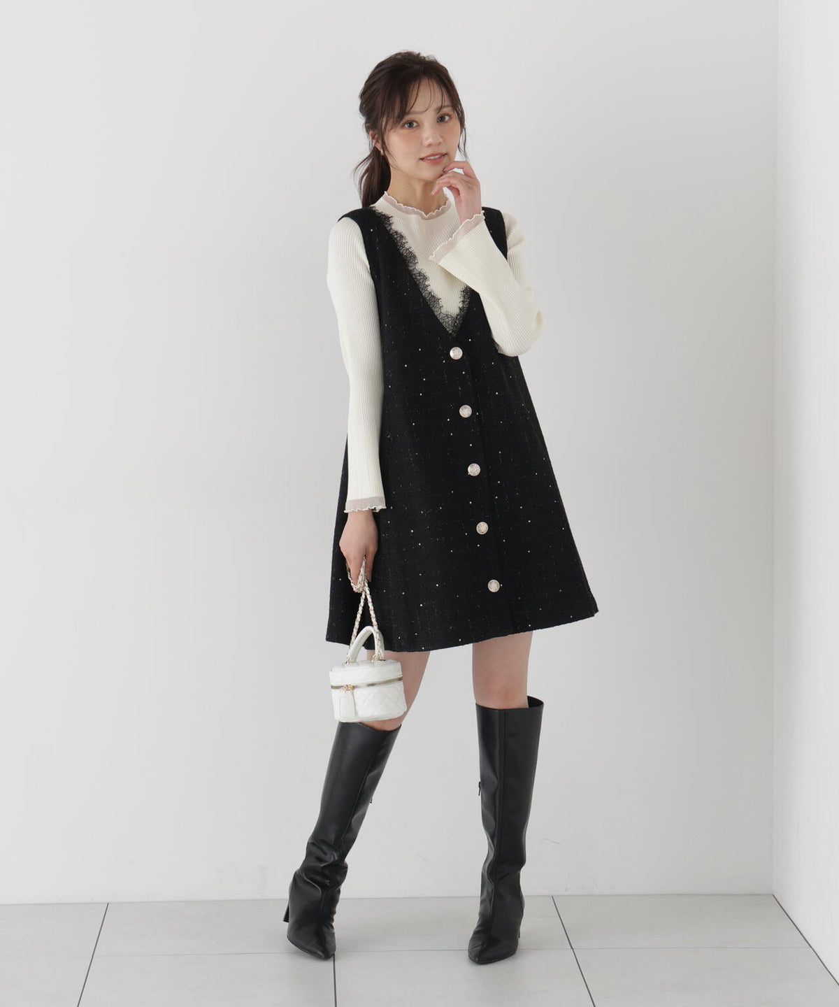167cm 着用サイズ：M