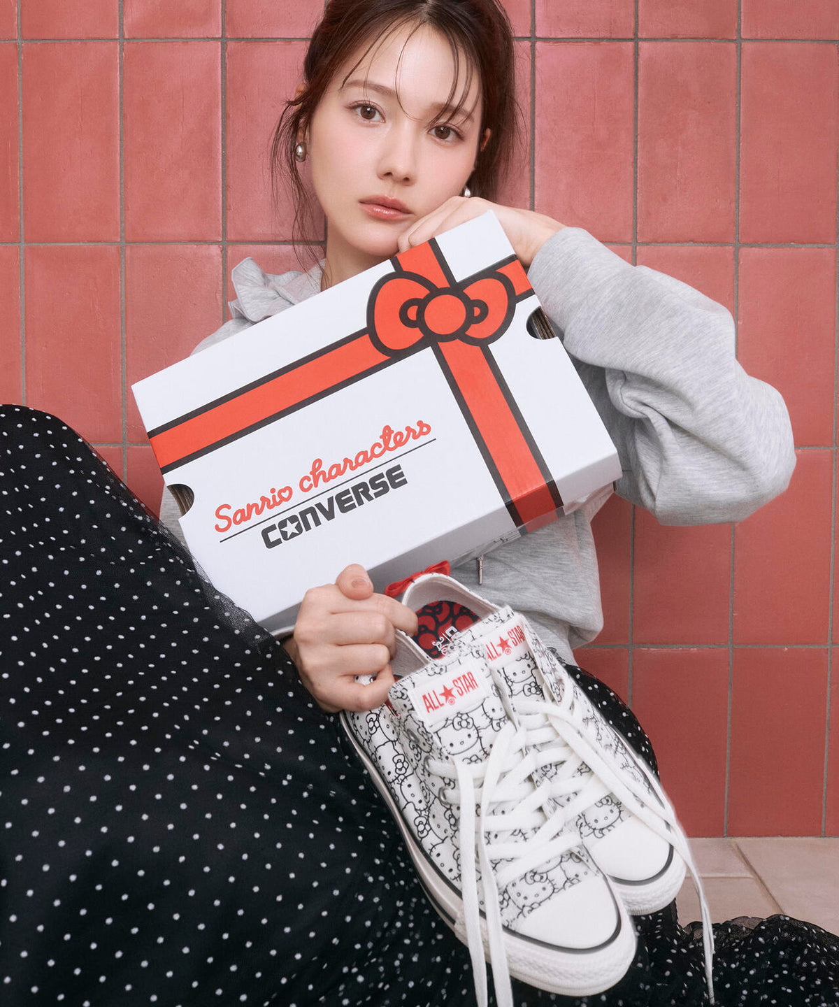 CONVERSE ALL STAR OX HELLO KITTY シューズ