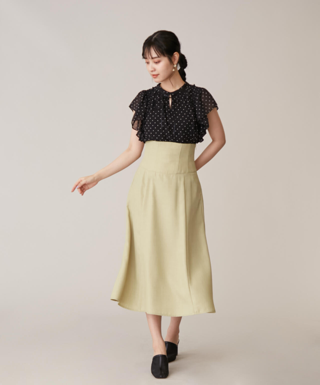 163cm 着用サイズ：M