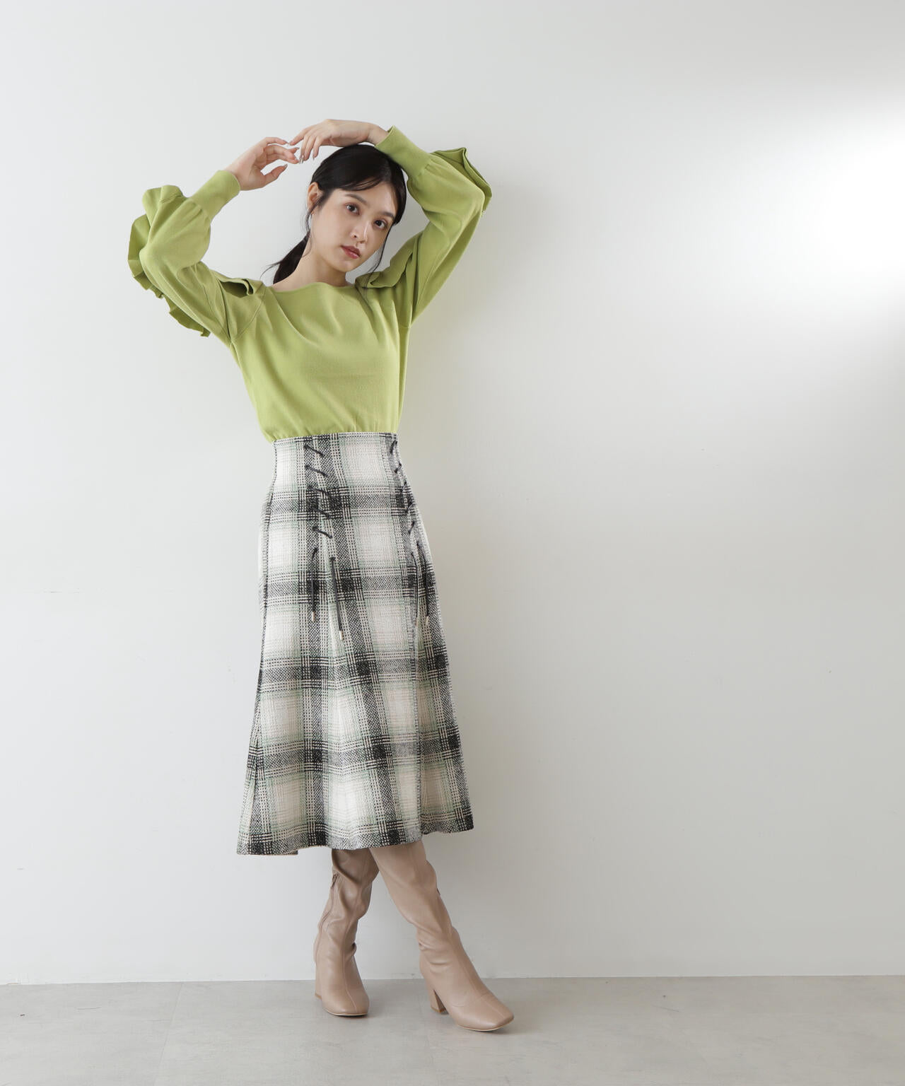 163cm 着用サイズ：M