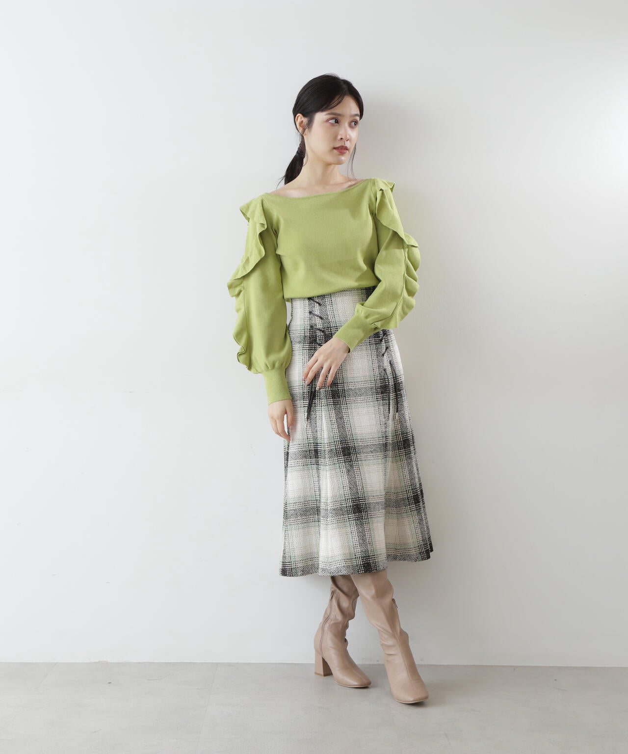 163cm 着用サイズ：M