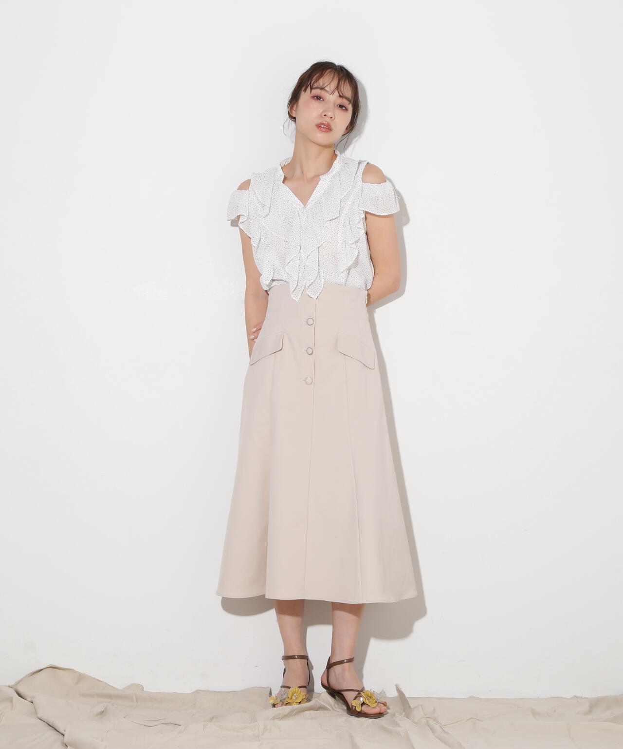 160cm 着用サイズ：M
