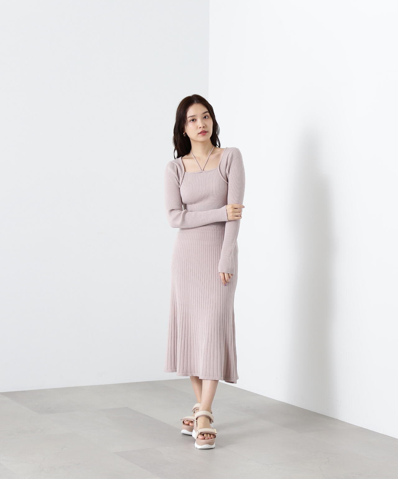 ホルターリブニットワンピース | JILL by JILL STUART（ジル バイ ジル