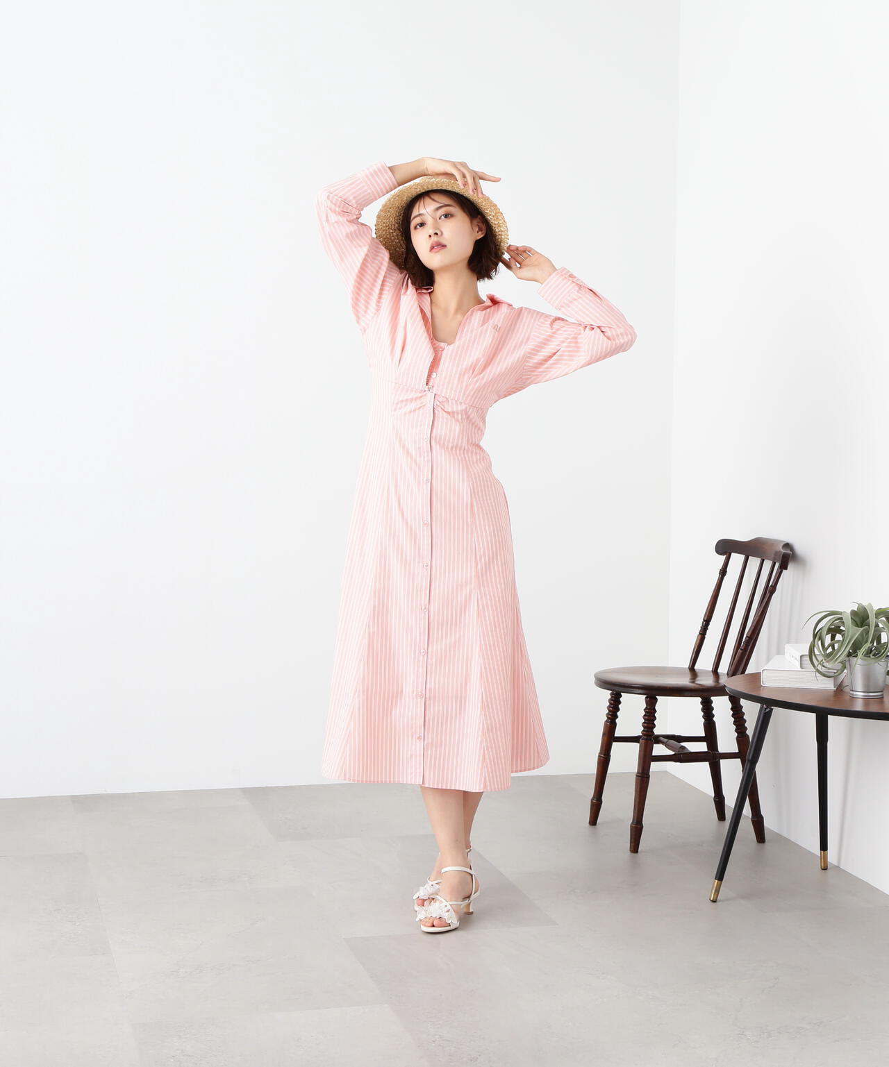 168cm 着用サイズ：FR