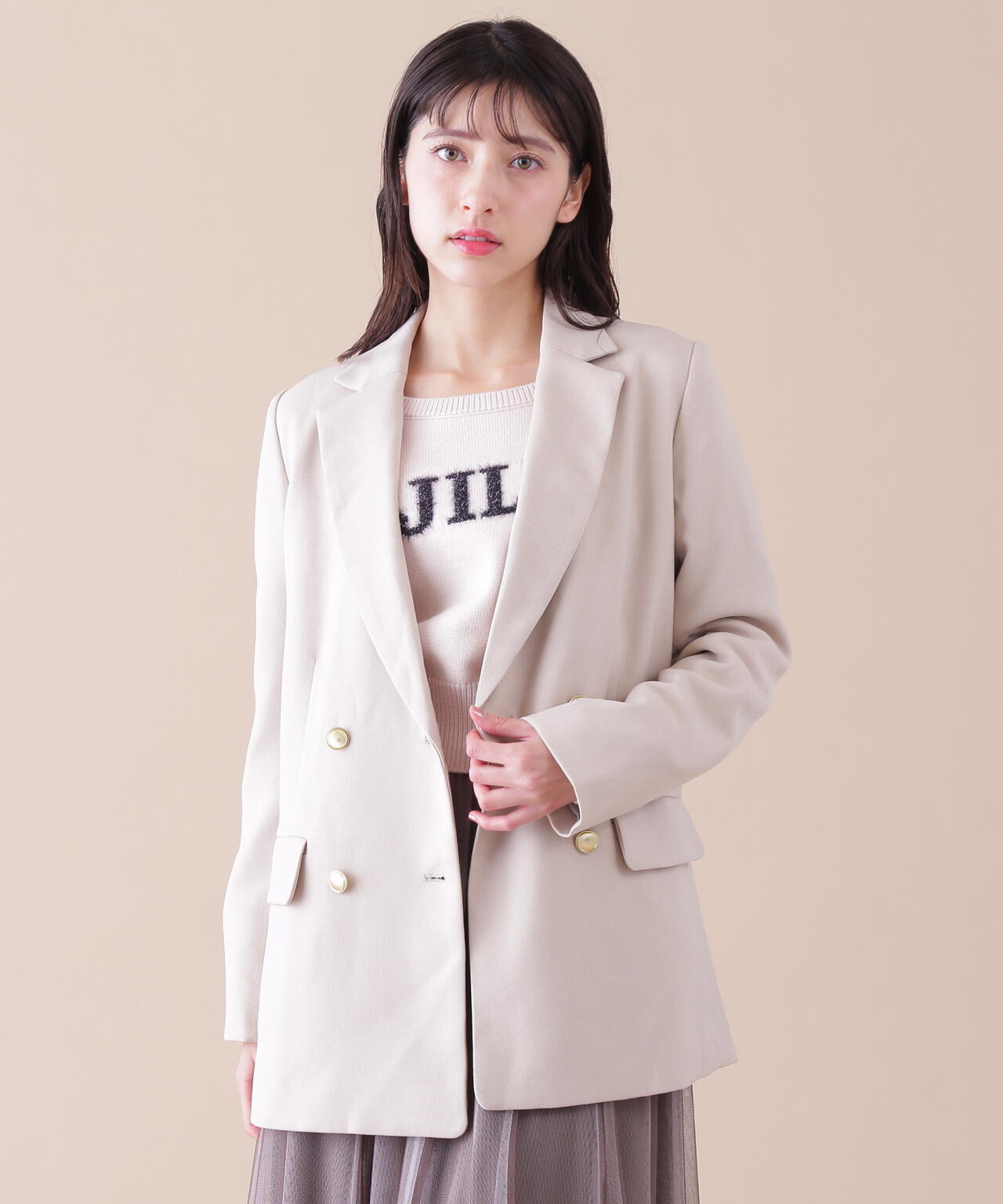 ウーリッシュカルゼテーラードジャケット | JILL by JILL STUART（ジル