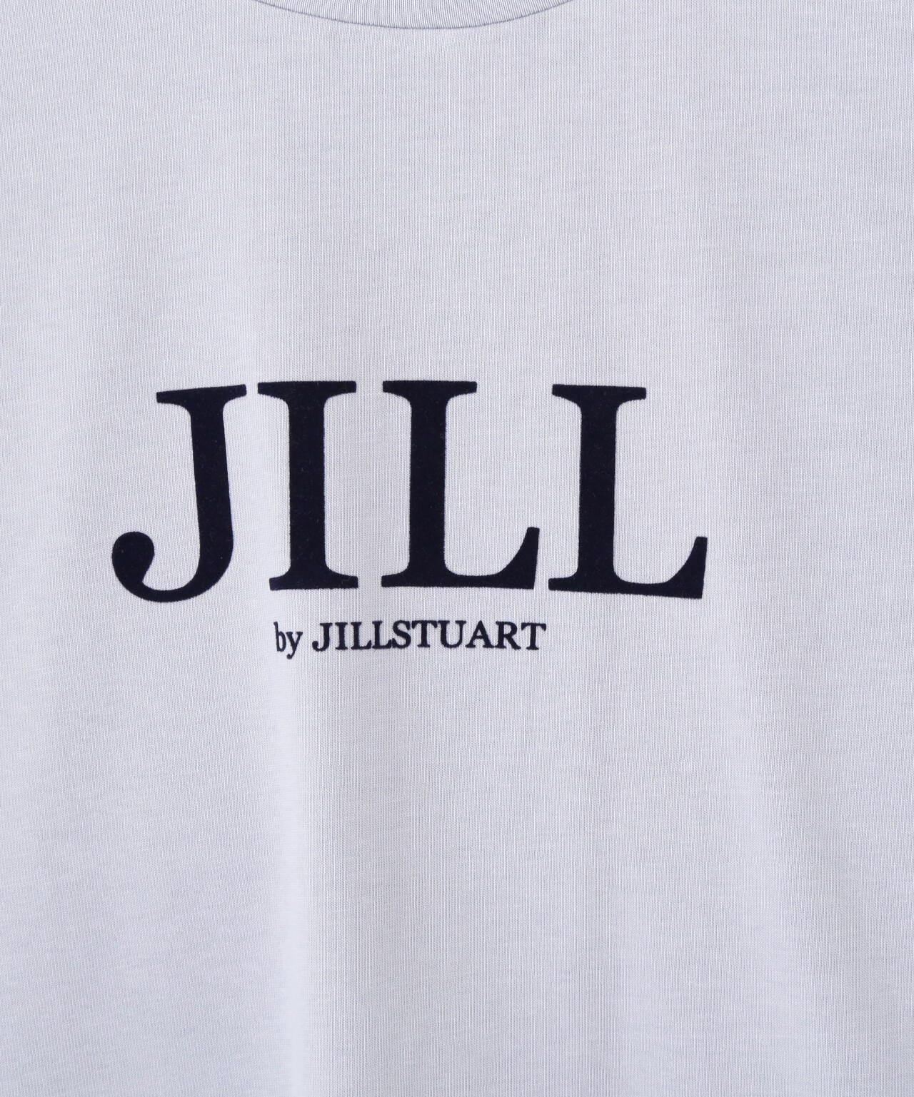 JILL♪出品 オーガニックコットンフロッキーロゴTシャツ | JILL by JILL