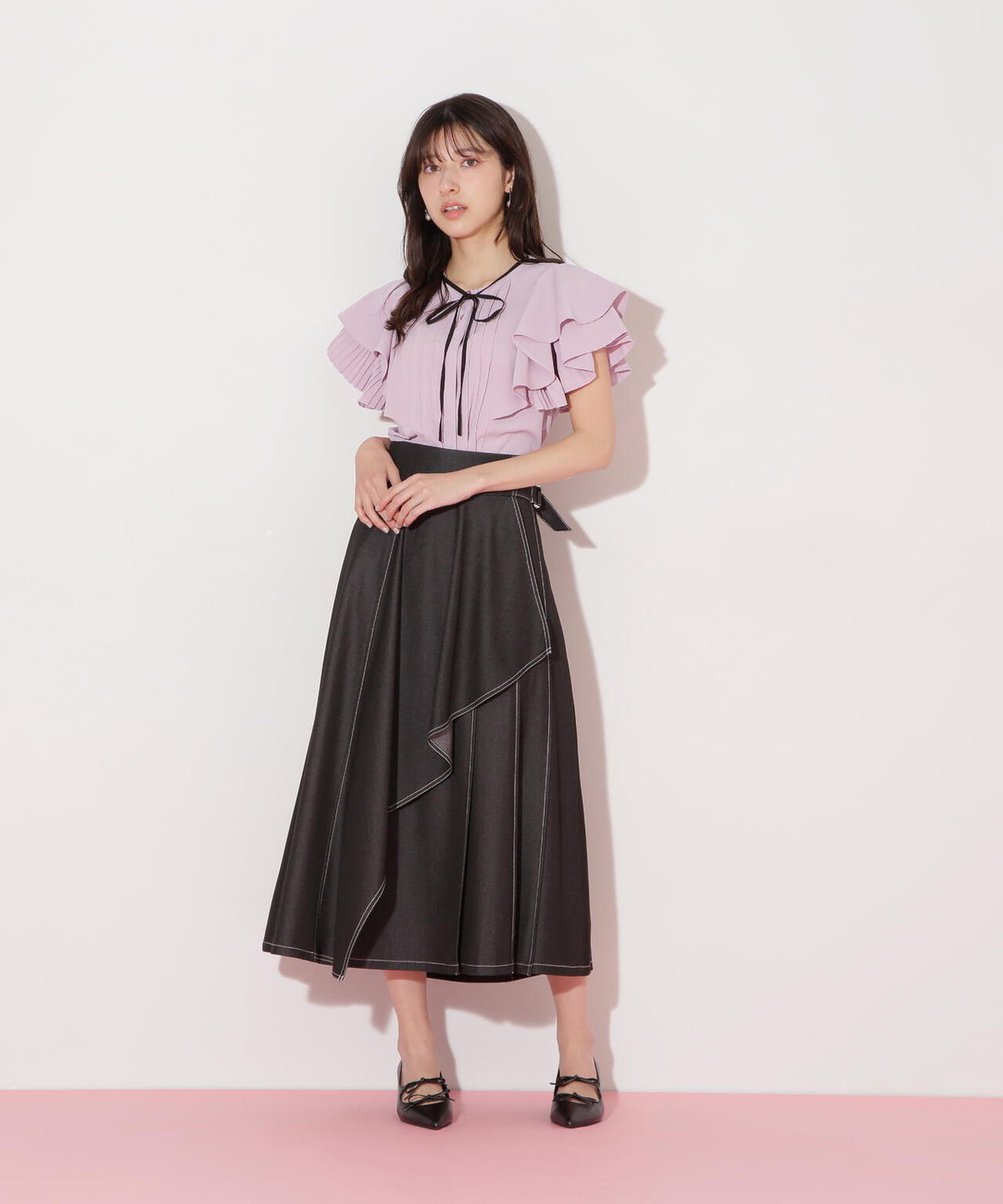 フロントタックフレアスリーブブラウス | JILL by JILL STUART（ジル 