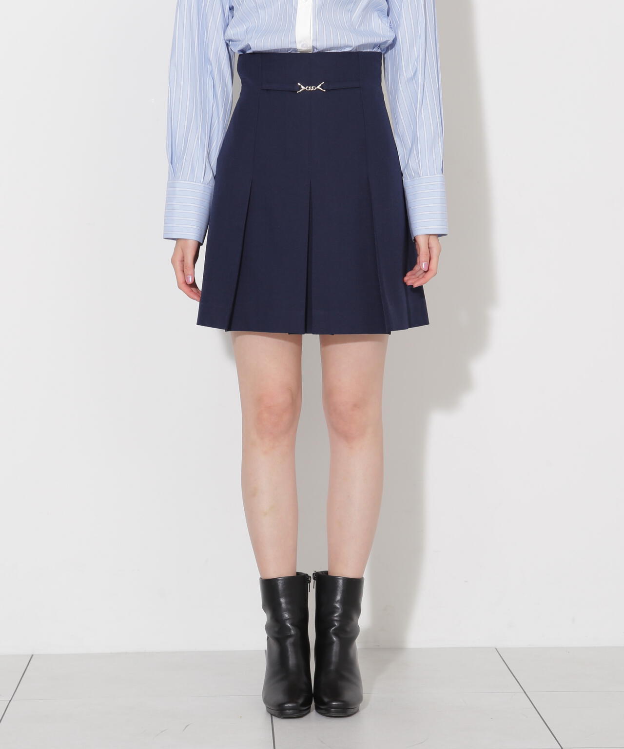 ベーシックツイルプリーツミニスカート | JILL by JILL STUART（ジル