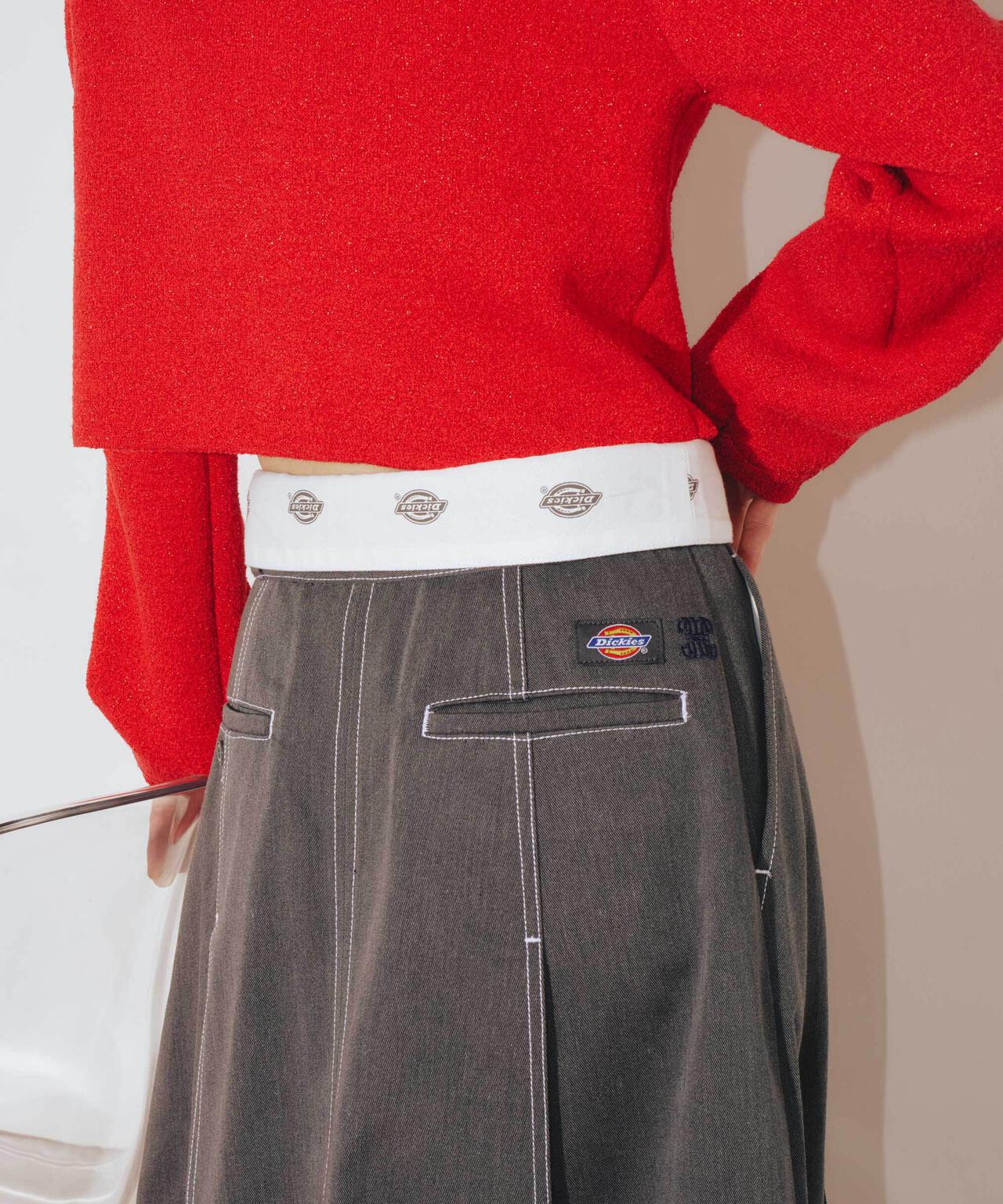 「Dickies × JILL by JILL STUART」別注ステッチロングスカート