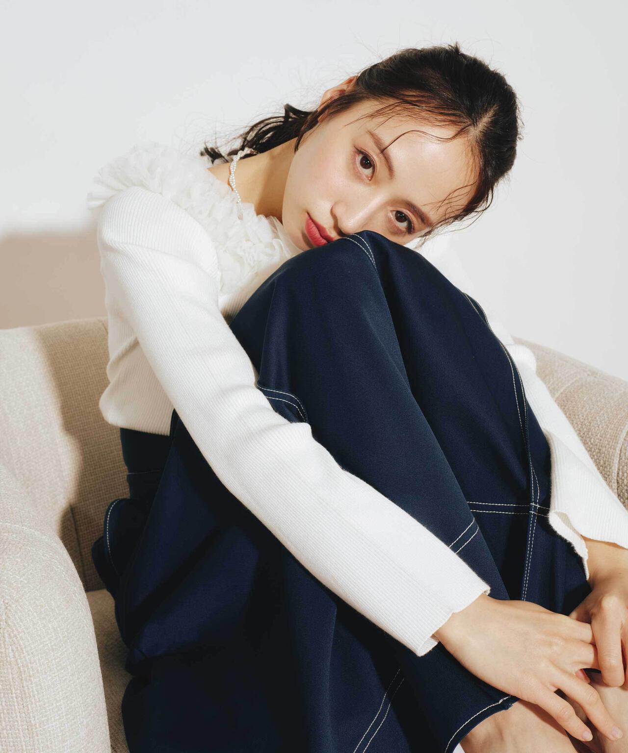 「Dickies × JILL by JILL STUART」別注ステッチロングスカート