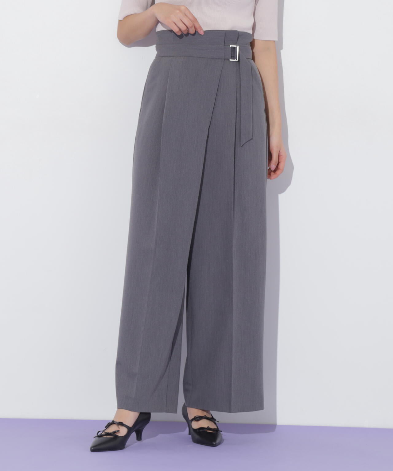 アシメラップパンツ | JILL by JILL STUART（ジル バイ ジル