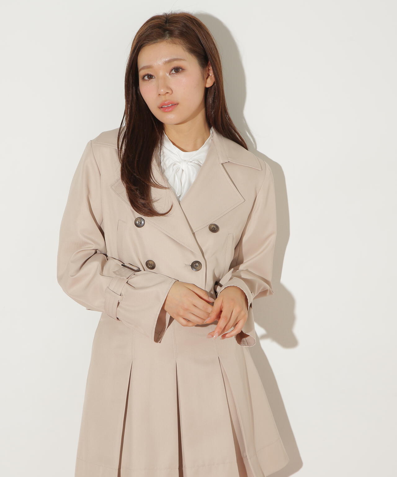 ショート丈トレンチコート | JILL by JILL STUART（ジル バイ ジル  