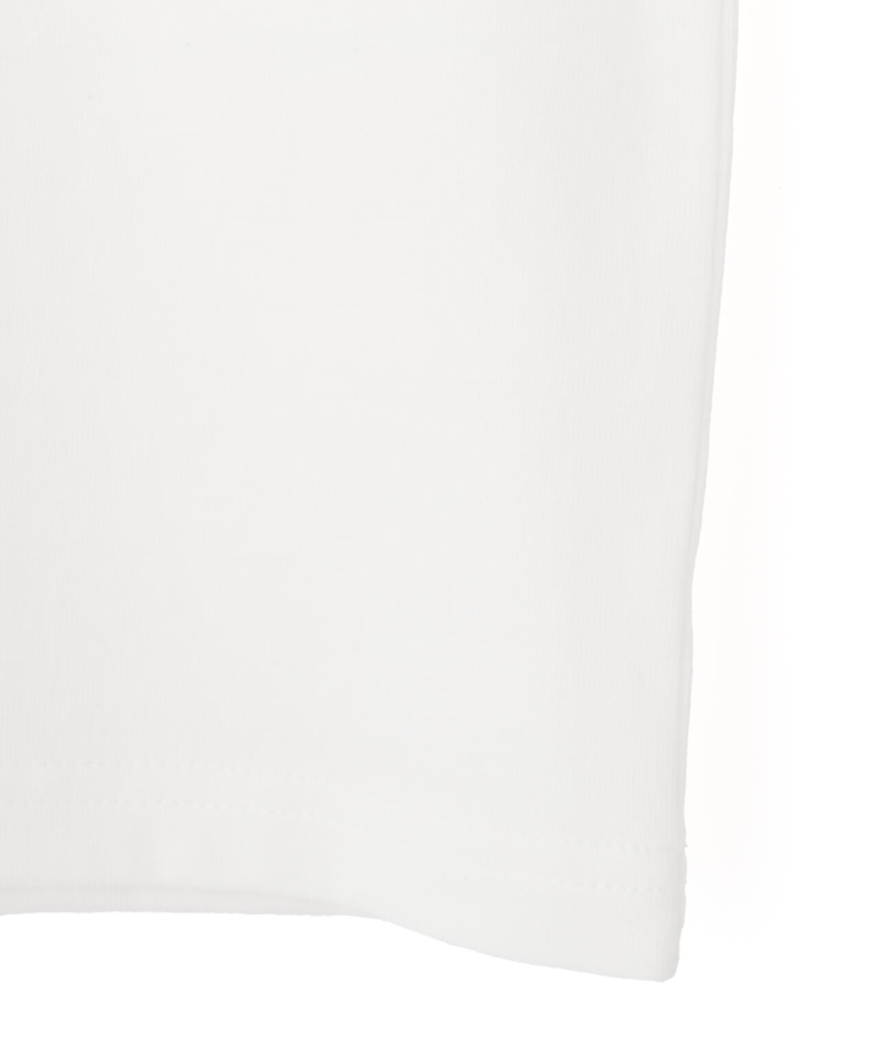 刺繍ロゴTシャツオーガニックコットン