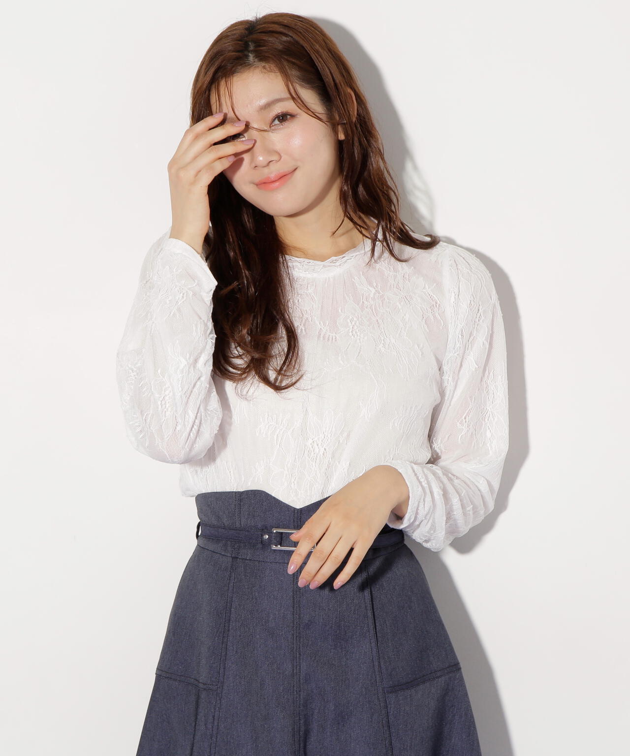 ストレッチチュールレーストップス | JILL by JILL STUART（ジル バイ