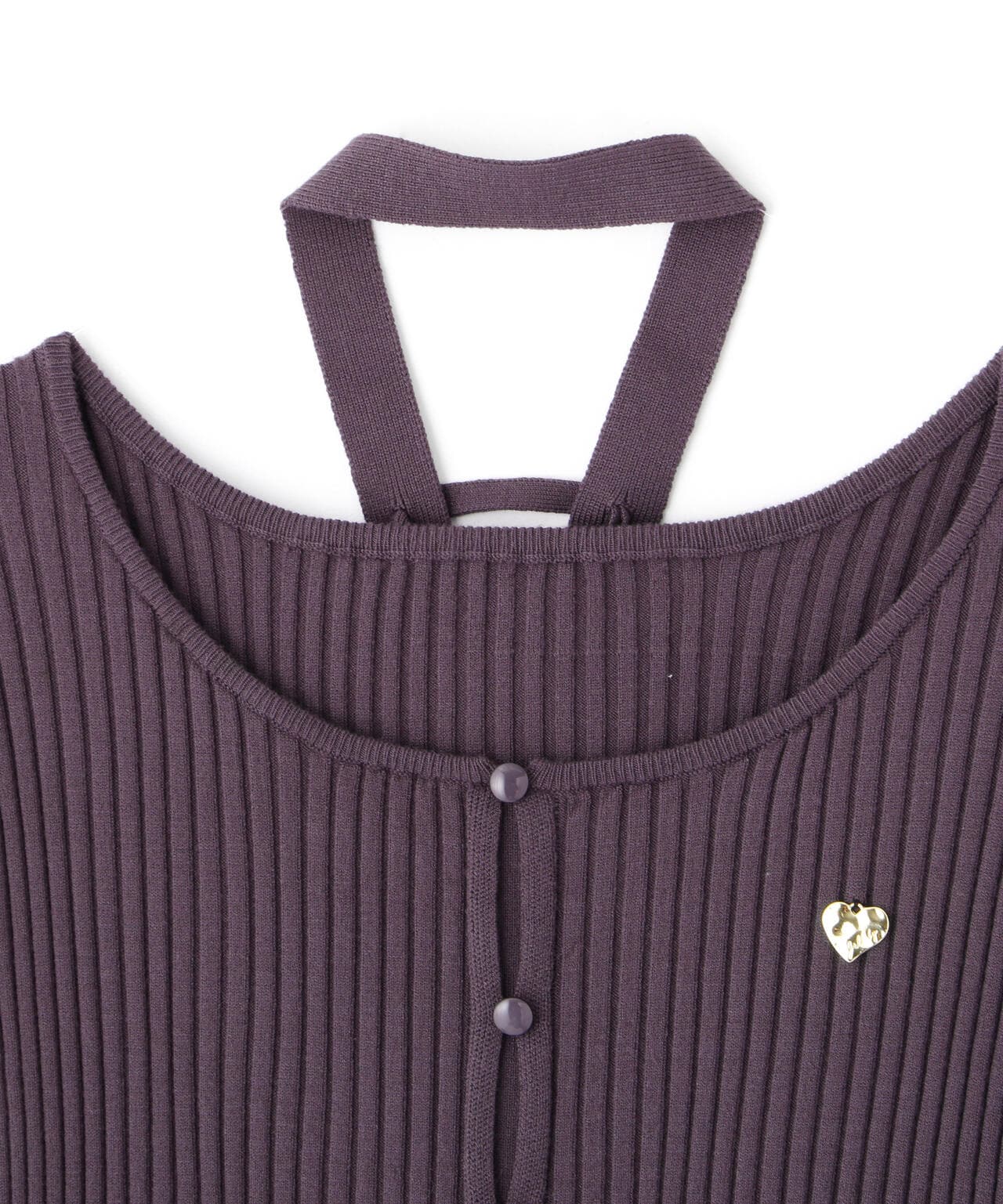 ハートチョーカー付きカーデトップス | JILL by JILL STUART（ジル