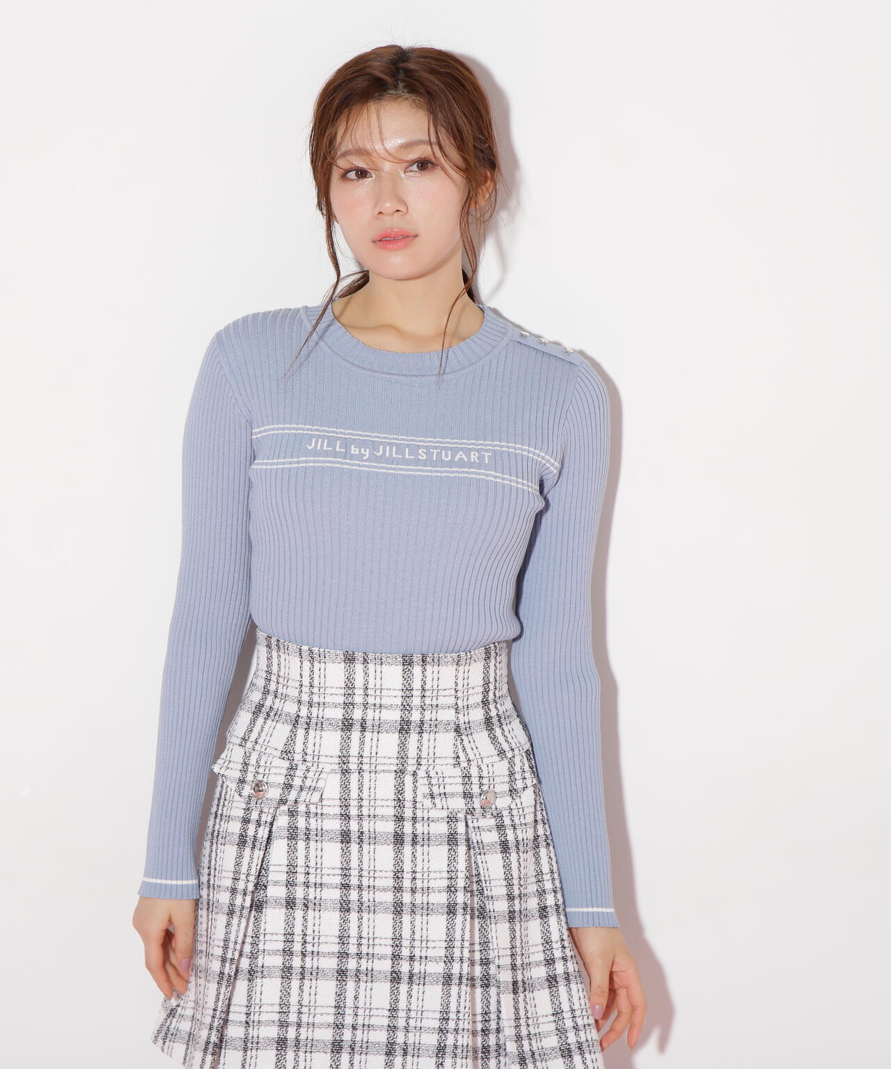 その他 Jill コンパクト配色ロゴニット | JILL by JILL STUART（ジル バイ