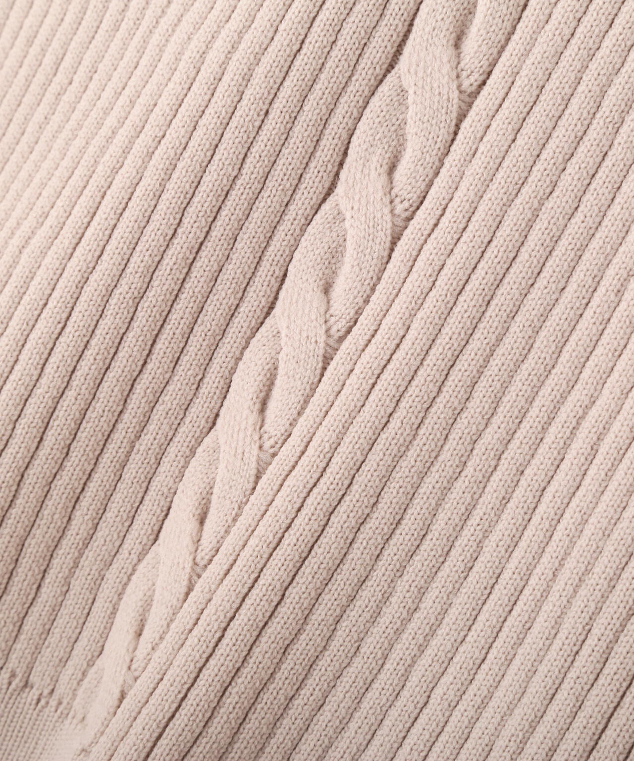 半袖ジャガードニット