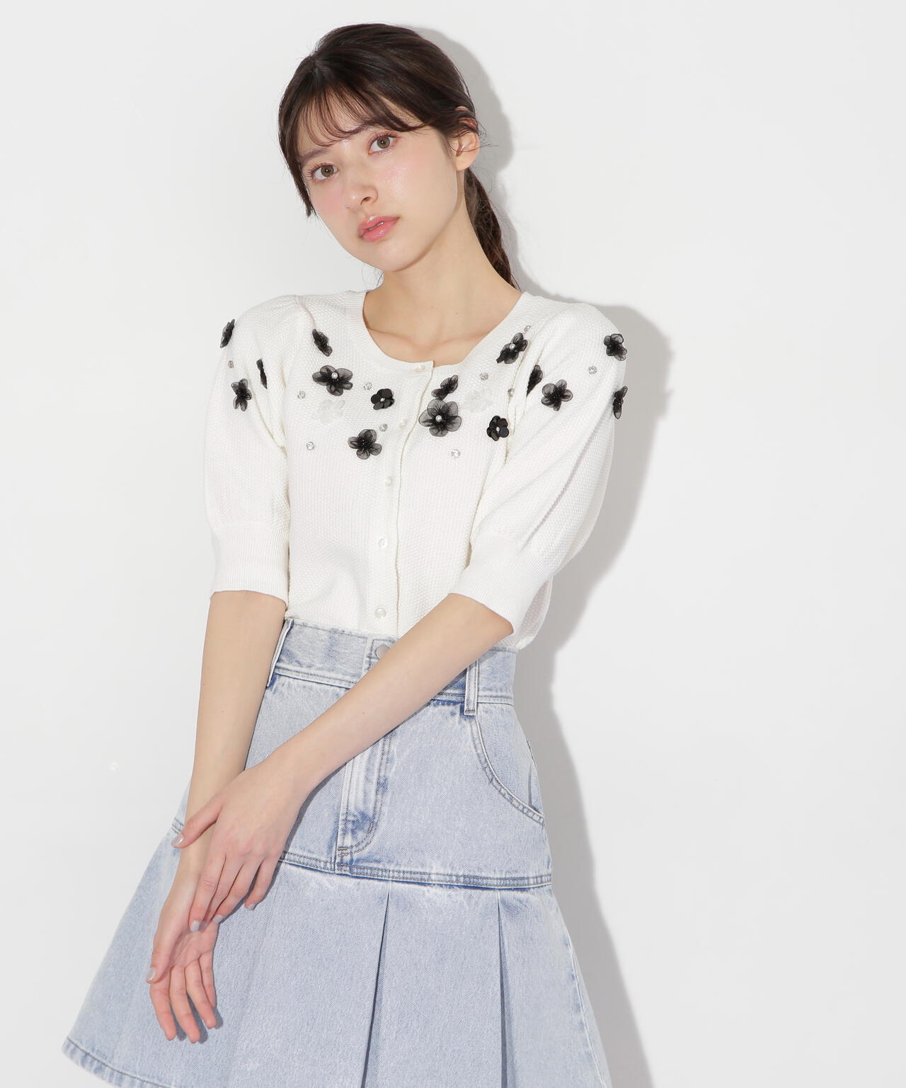 3Dフラワーニットトップス | JILL by JILL STUART（ジル バイ ジル