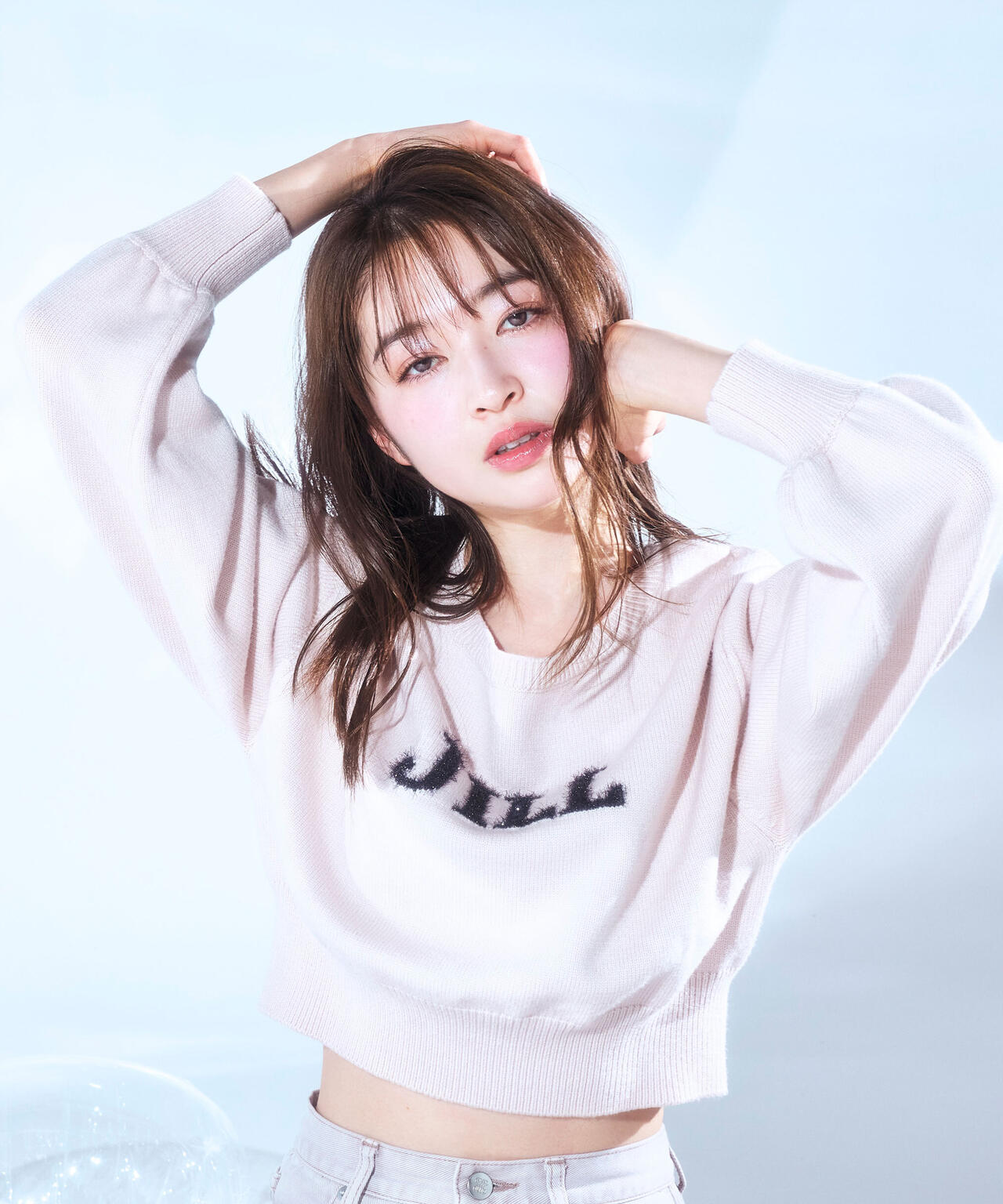 バリエ―ションジャガードロゴニット | JILL by JILL STUART バリエ―ションジャガードロゴニット | JILL by JILL STUART