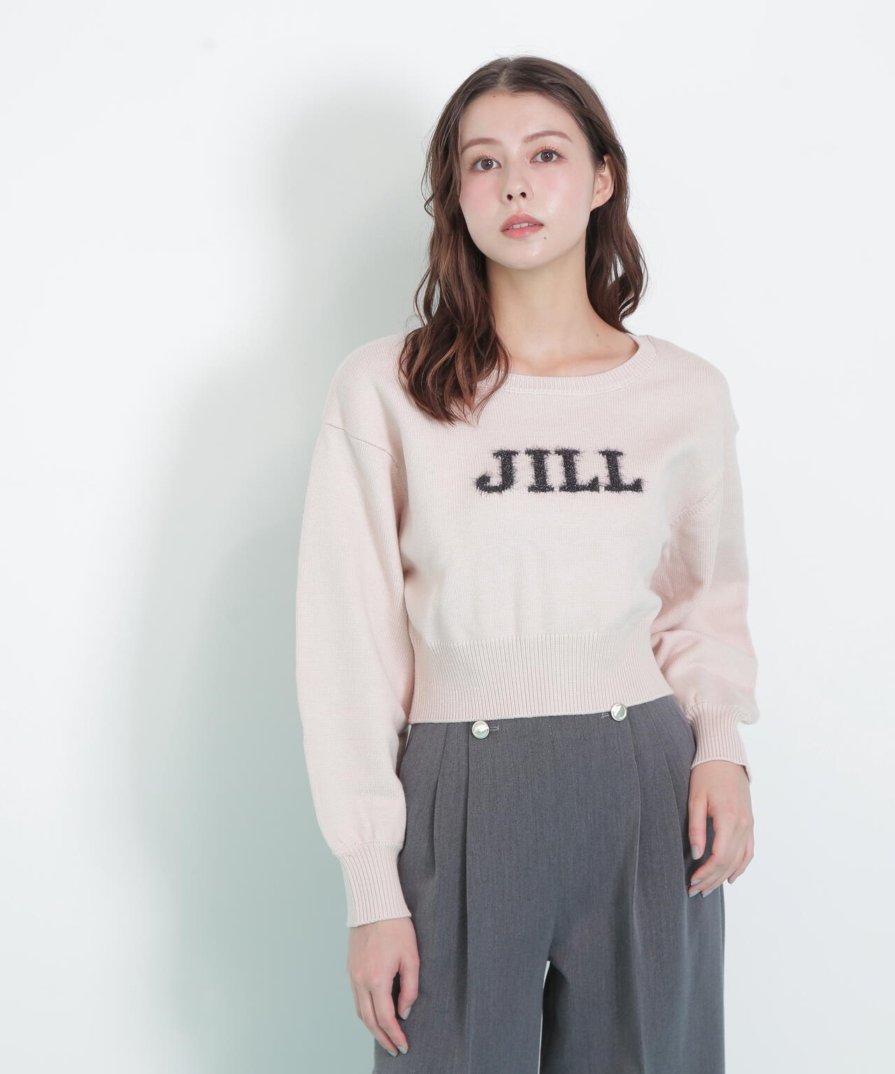 E75　アバクロンビー&フィッチ　インターシャロゴ　ハンドニット　90s E75 アバクロンビー&フィッチ インターシャロゴ ハンドニット 90s