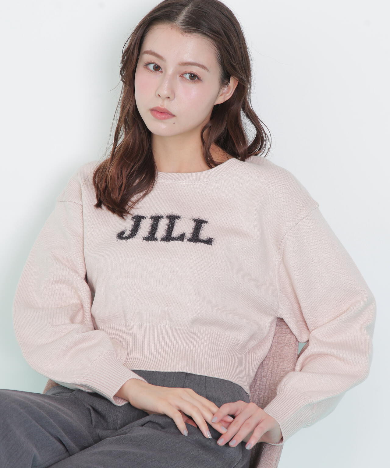 バリエ―ションジャガードロゴニット | JILL by JILL STUART（ジル バイ