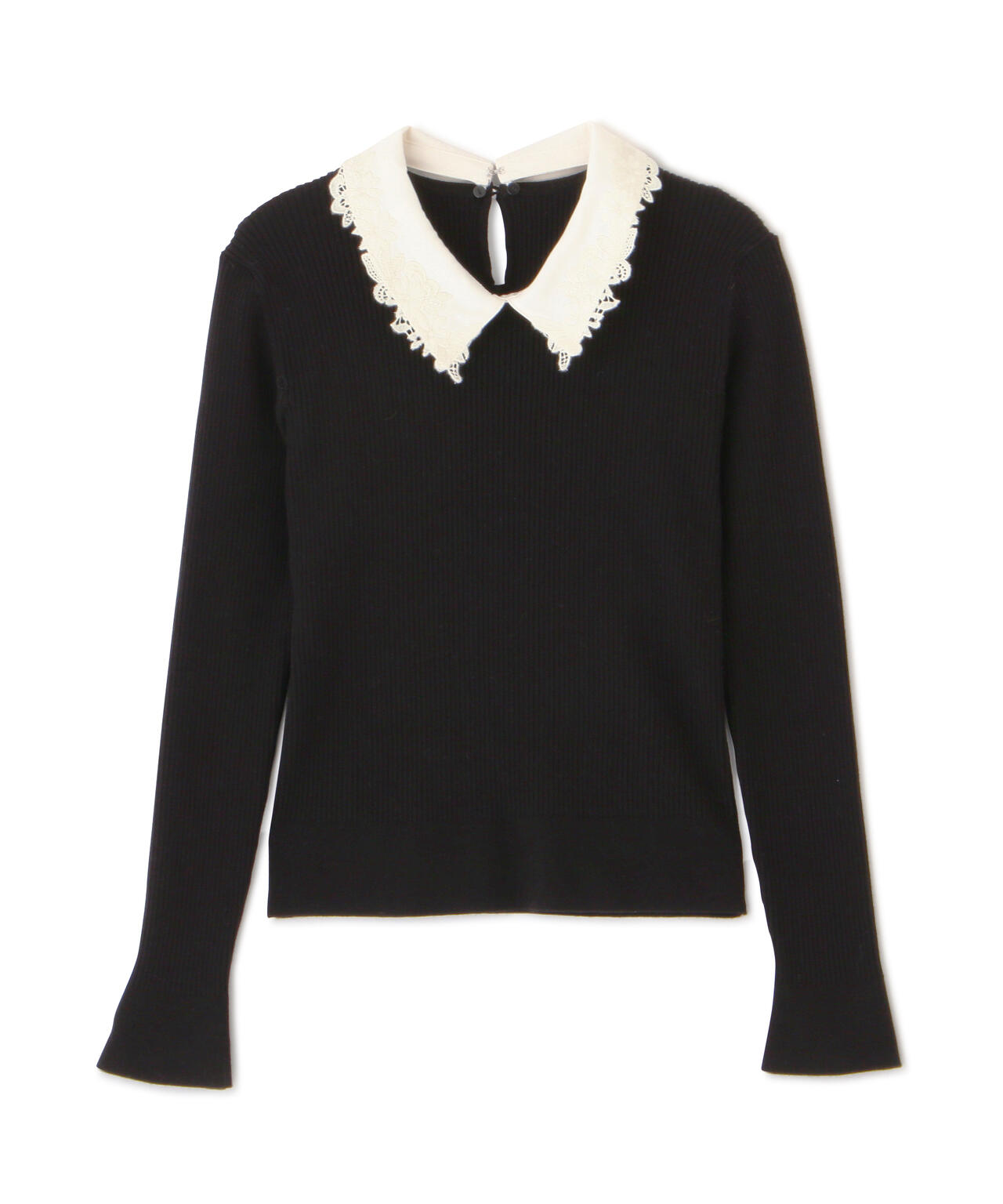 衿付きリブニット | JILL by JILL STUART（ジル バイ ジルスチュアート