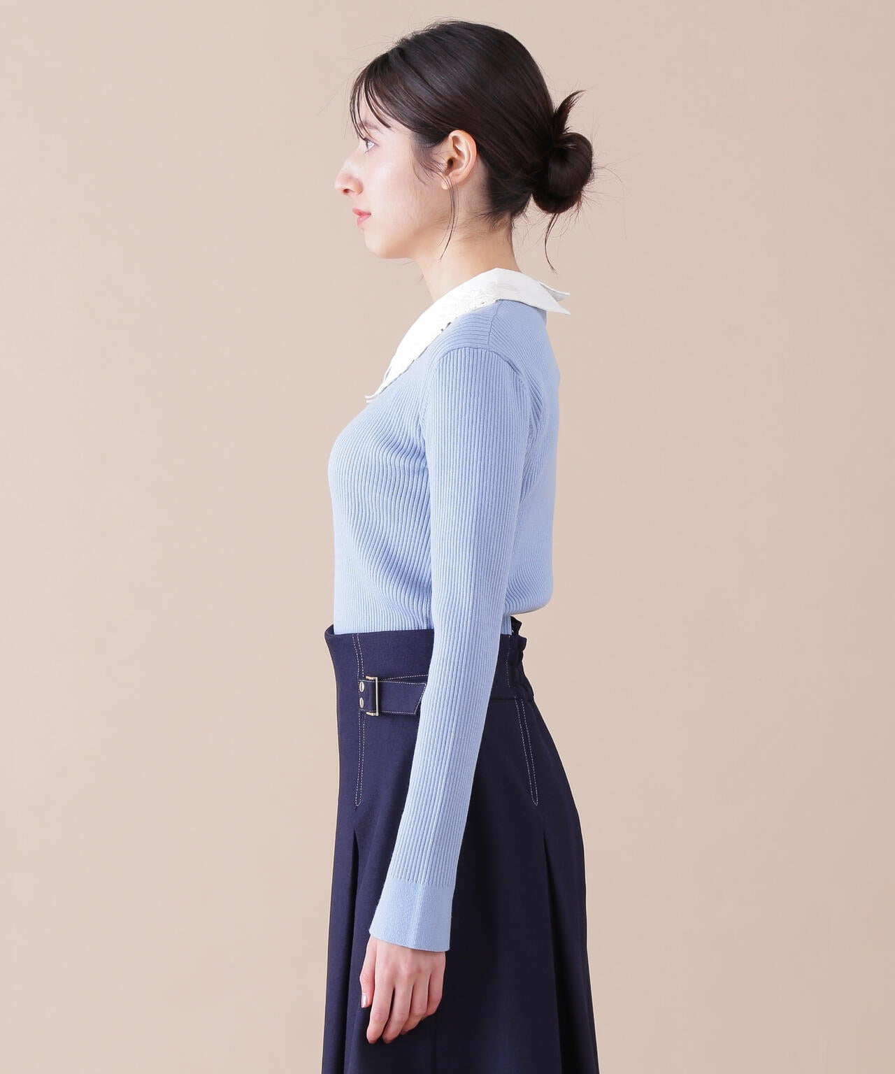 shiOri様5点❤️A11157 rienda♡ほぼ未使用 スクエアニットリブ shiOri様5点❤️A11157 rienda♡ほぼ未使用 スクエアニットリブ