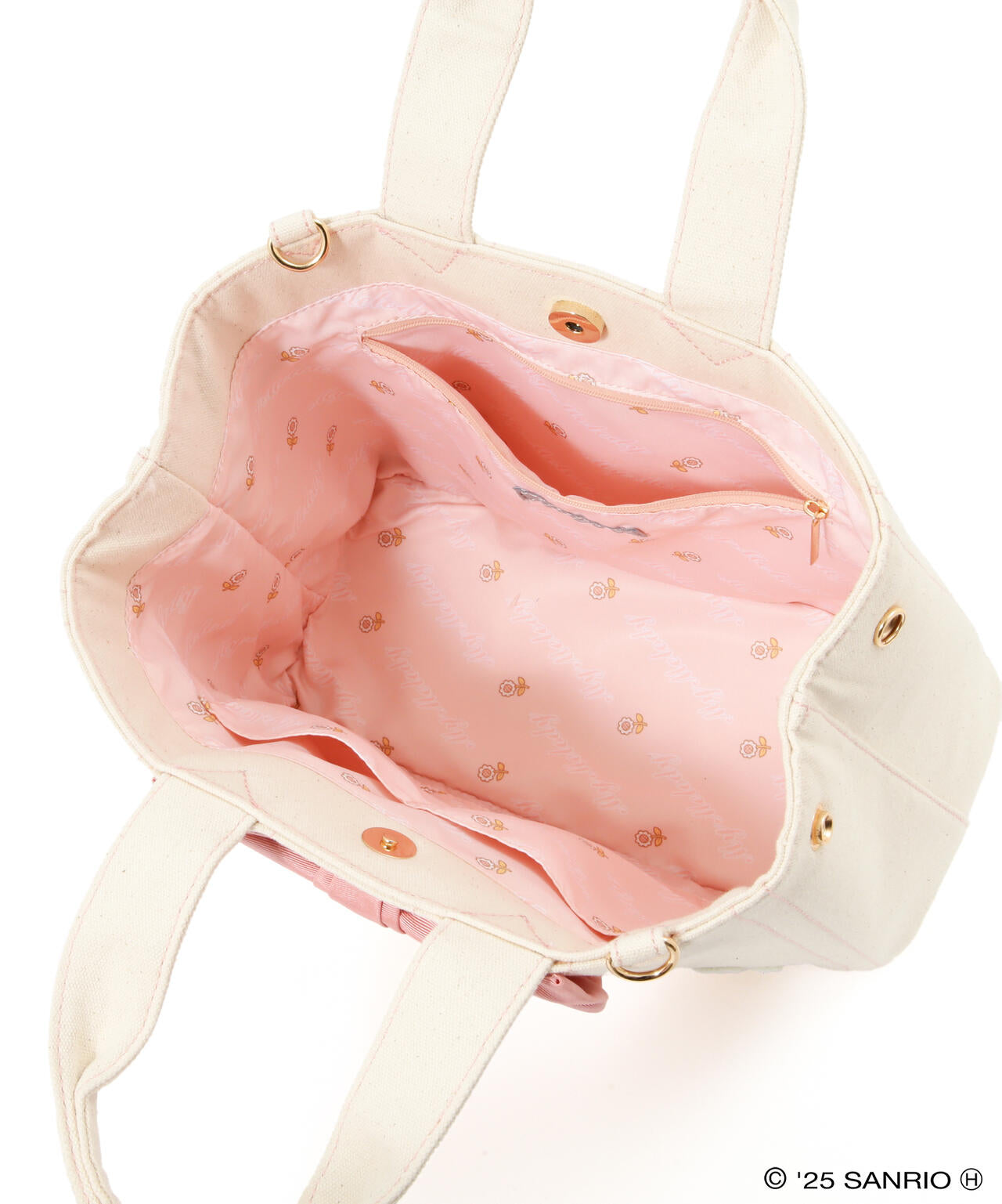 マイメロディ×リボンステッチトートバッグ