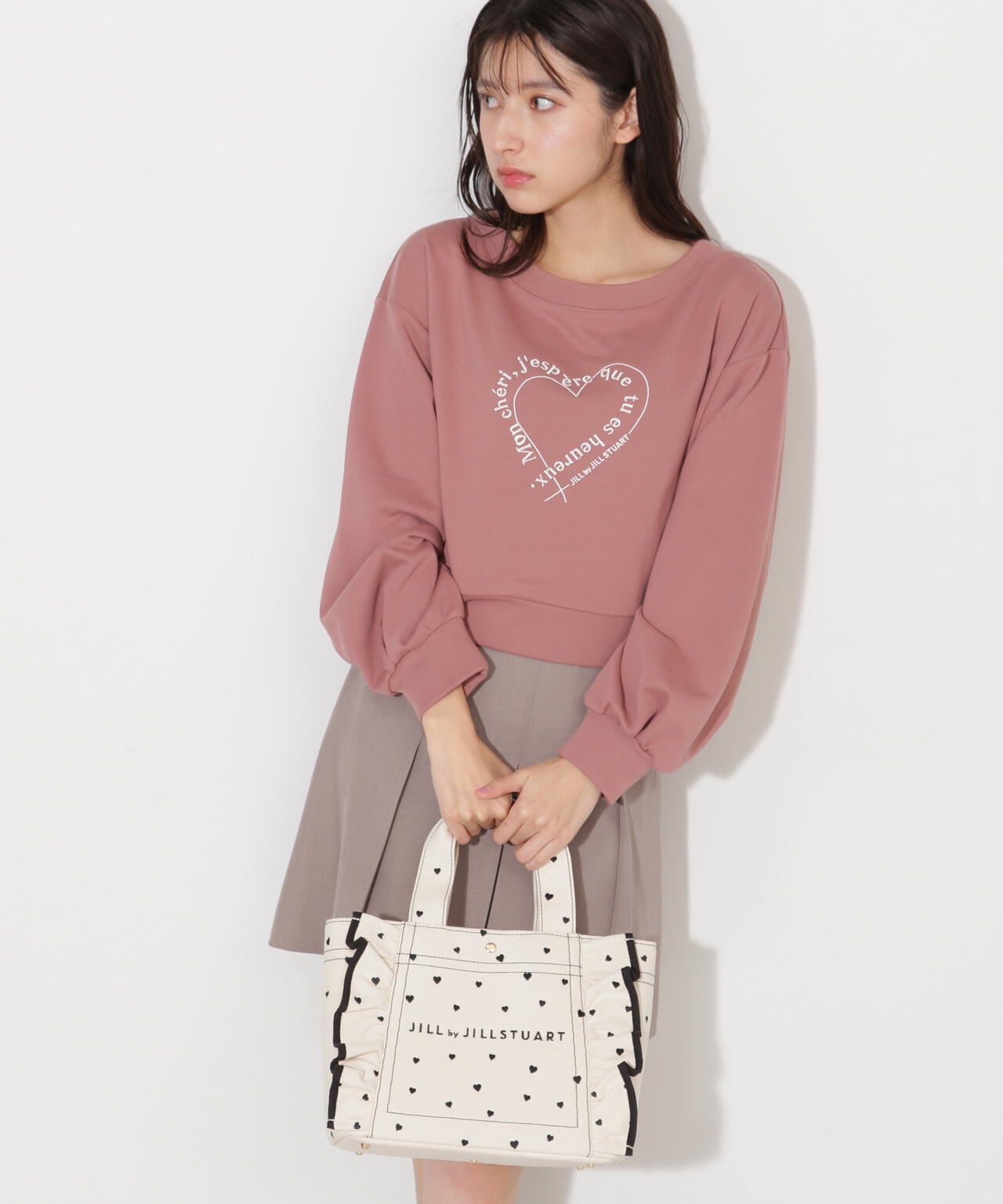 JILL by JILLSTUART ハートフリルトート ハートフリルトート | JILL by JILL STUART（ジル バイ ジル