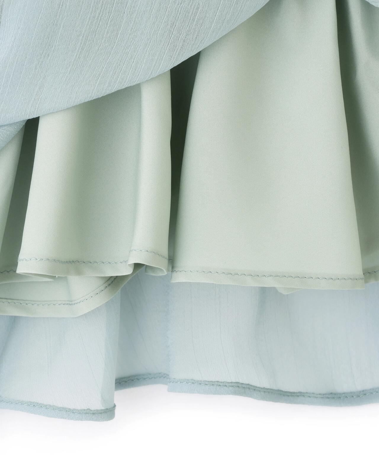 楊柳オフショルパフブラウス