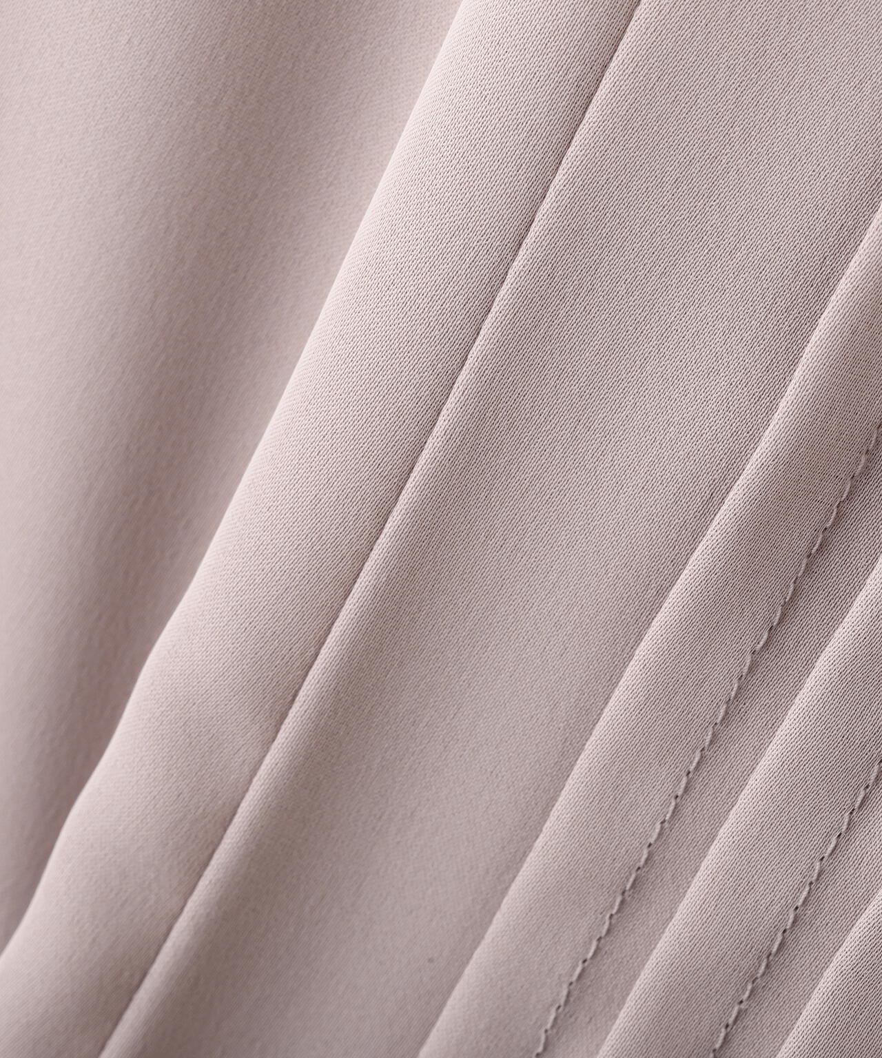 リボン付きピンタックノースリーブブラウス