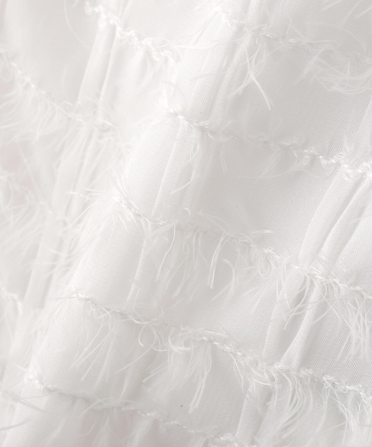 フェザーチェックブラウス