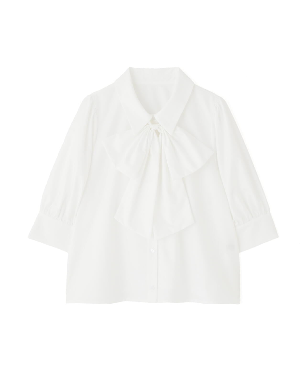 リボンボウタイブラウス